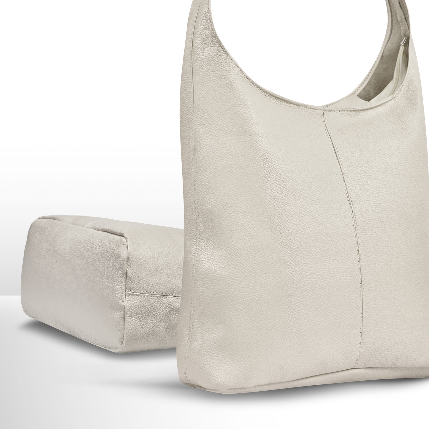 Calf Leather Hobo Bag 011943