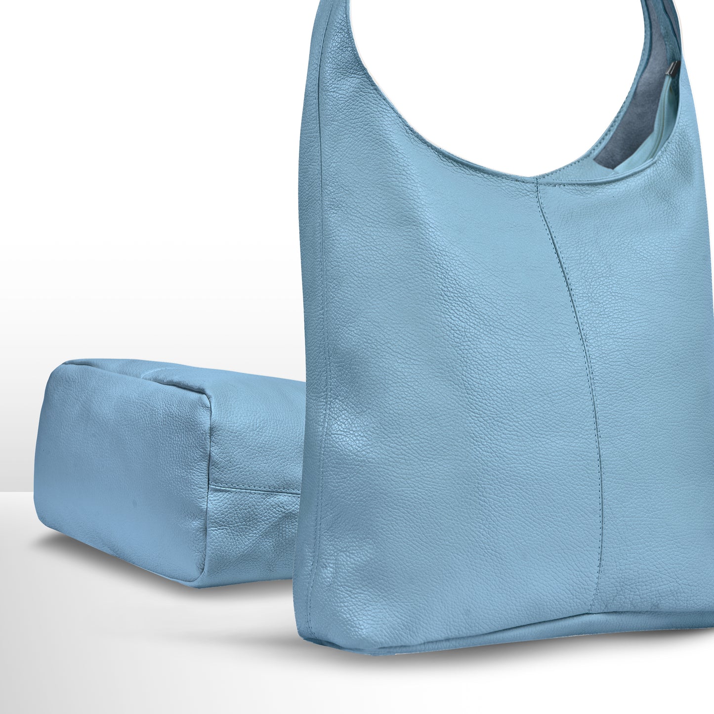 Calf Leather Hobo Bag 011943