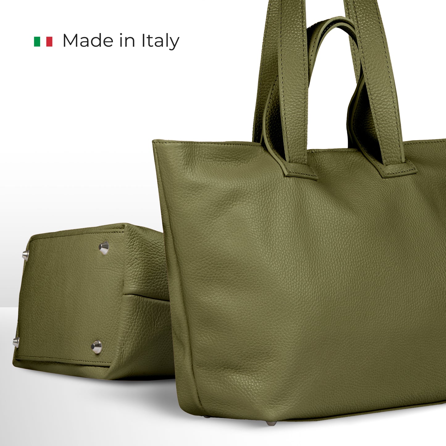 Calf Leather Tote Bag 122500