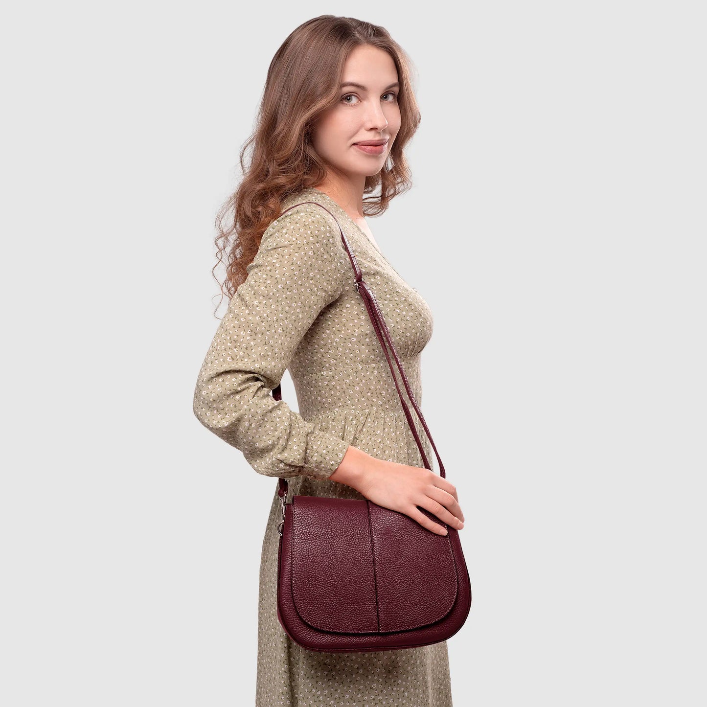 Calf Leather Shoulder Bag 132610