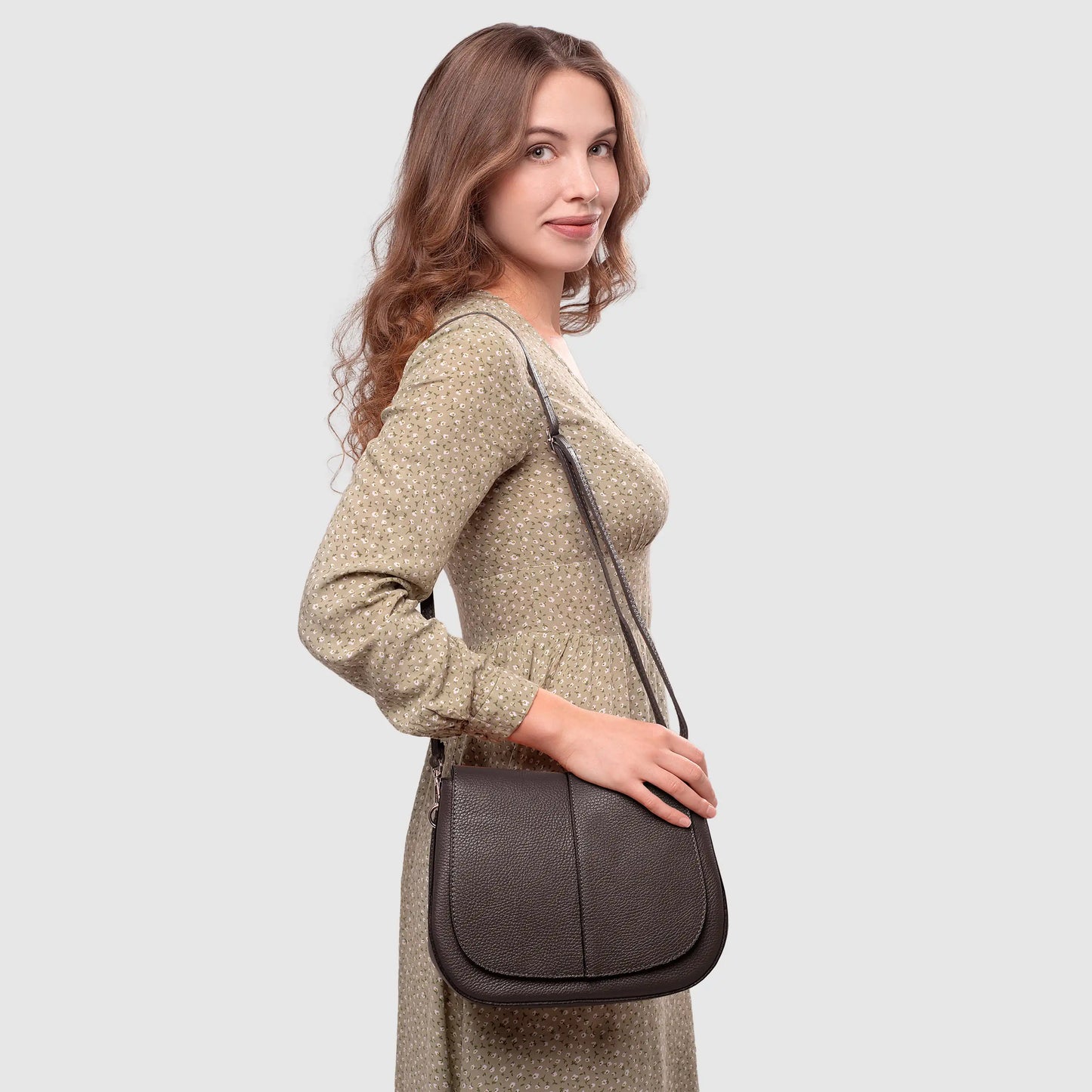 Calf Leather Shoulder Bag 132610