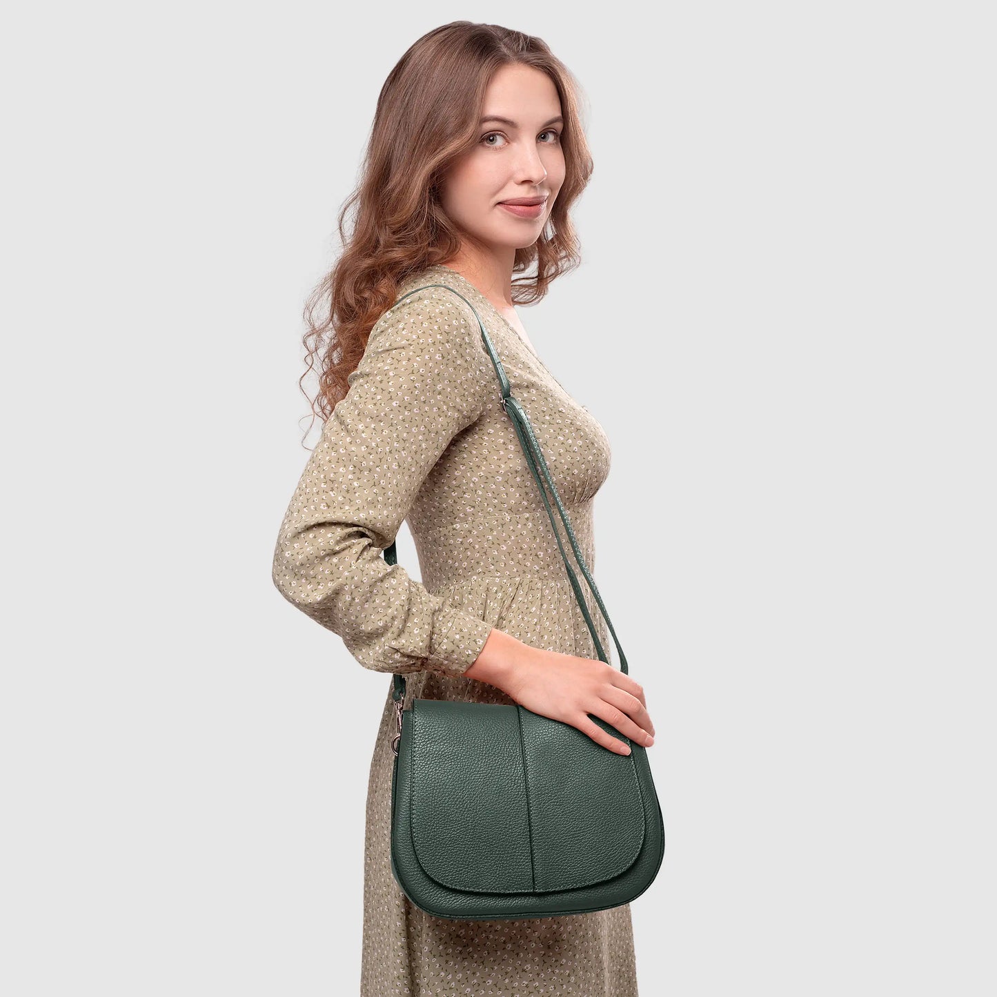 Calf Leather Shoulder Bag 132610