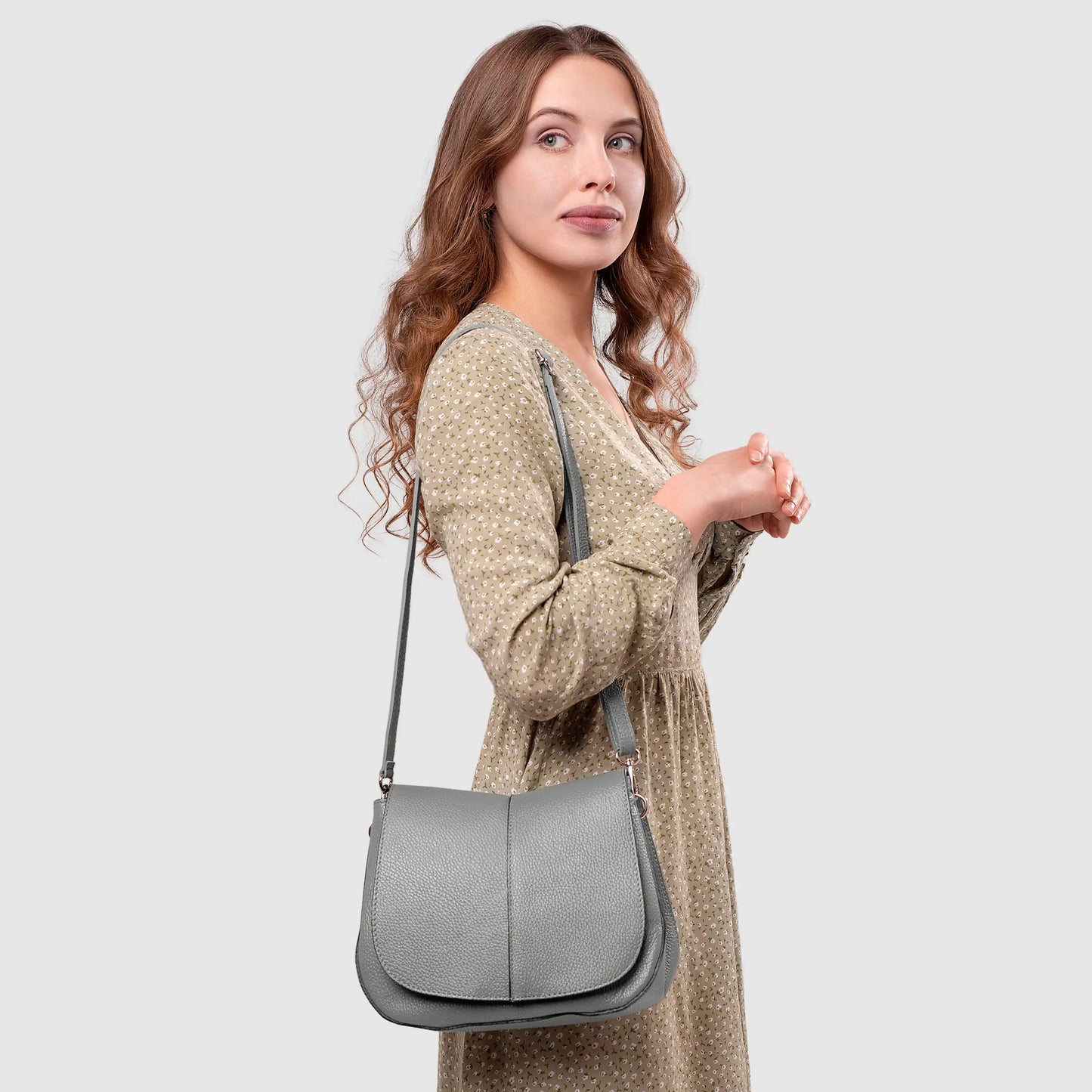 Calf Leather Shoulder Bag 132610