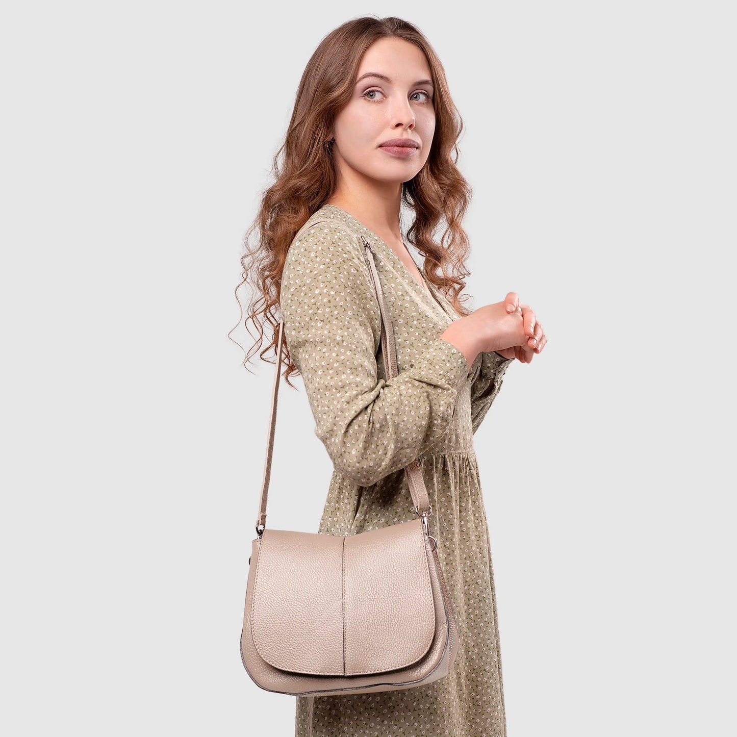 Calf Leather Shoulder Bag 132610