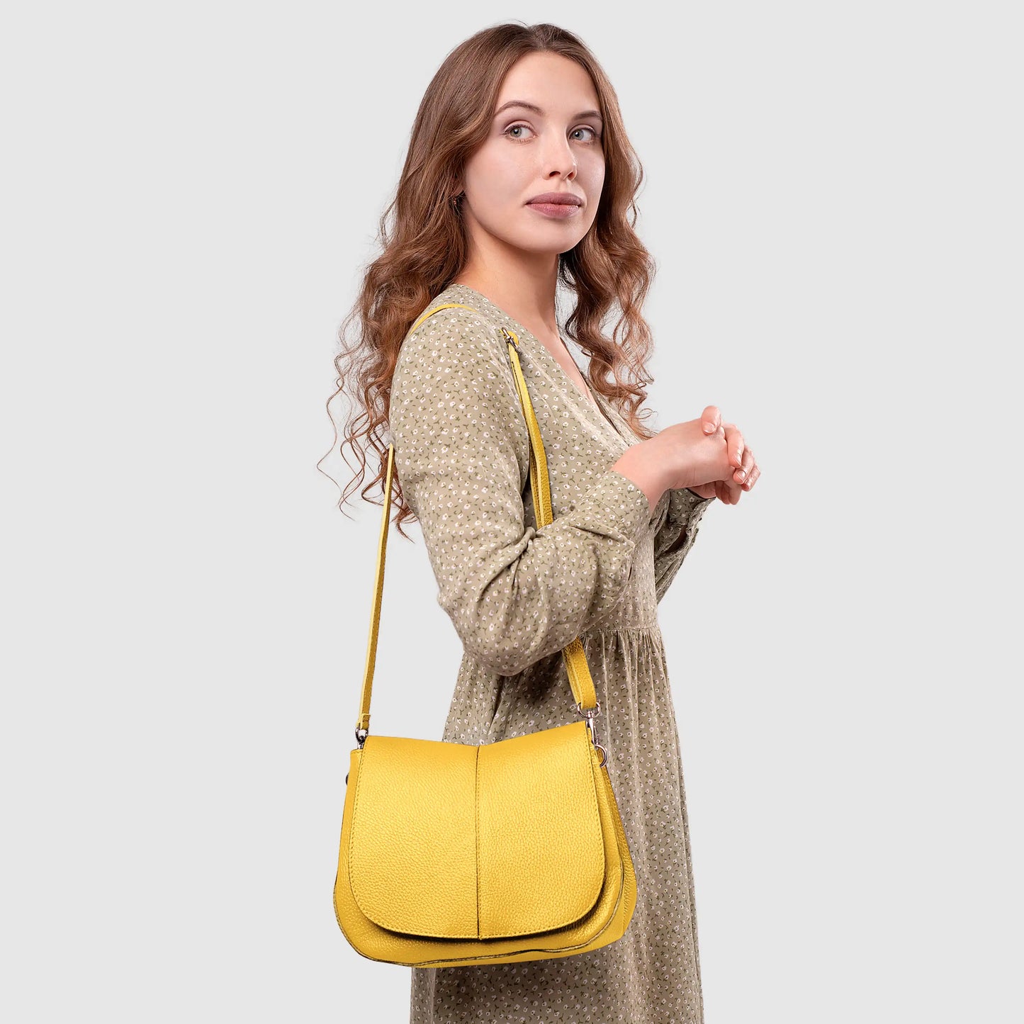 Calf Leather Shoulder Bag 132610