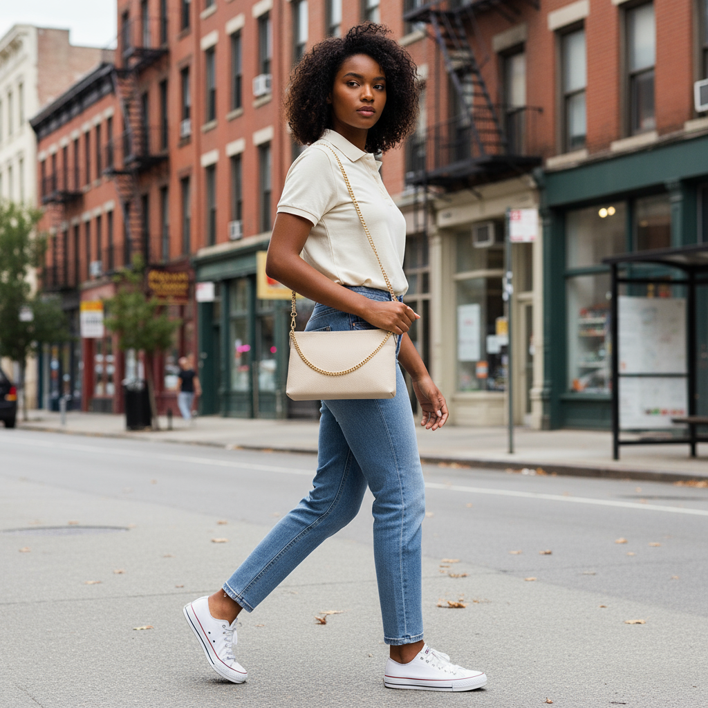 Calf Leather Crossbody Bag 101315