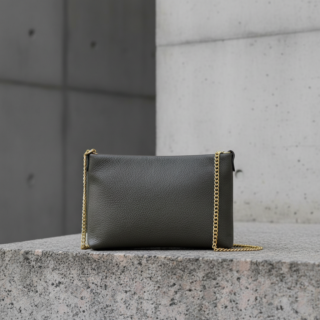 Calf Leather Crossbody Bag 101315