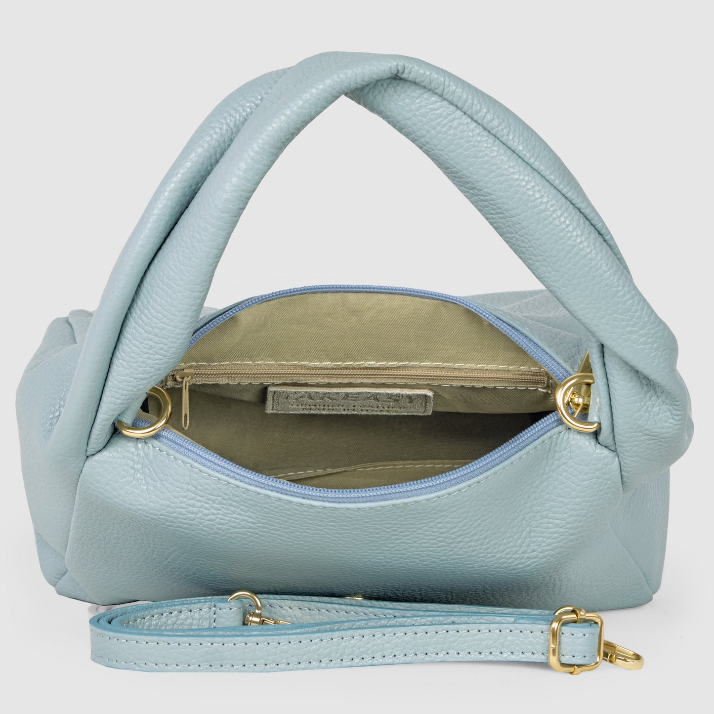Calf Leather Top-Handle Bag 262495