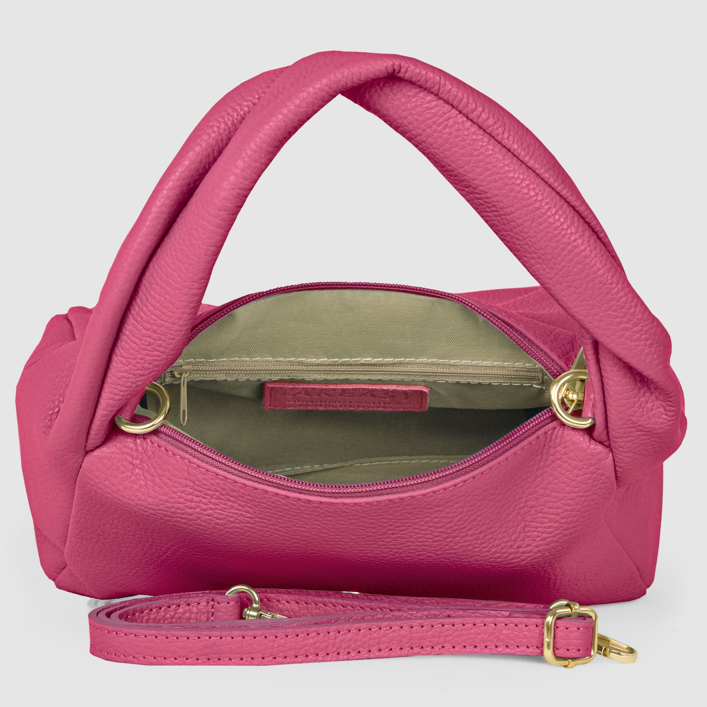 Calf Leather Top-Handle Bag 262495