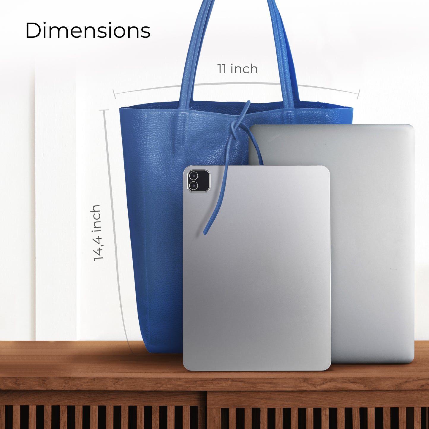 Calf Leather Tote Bag 201718