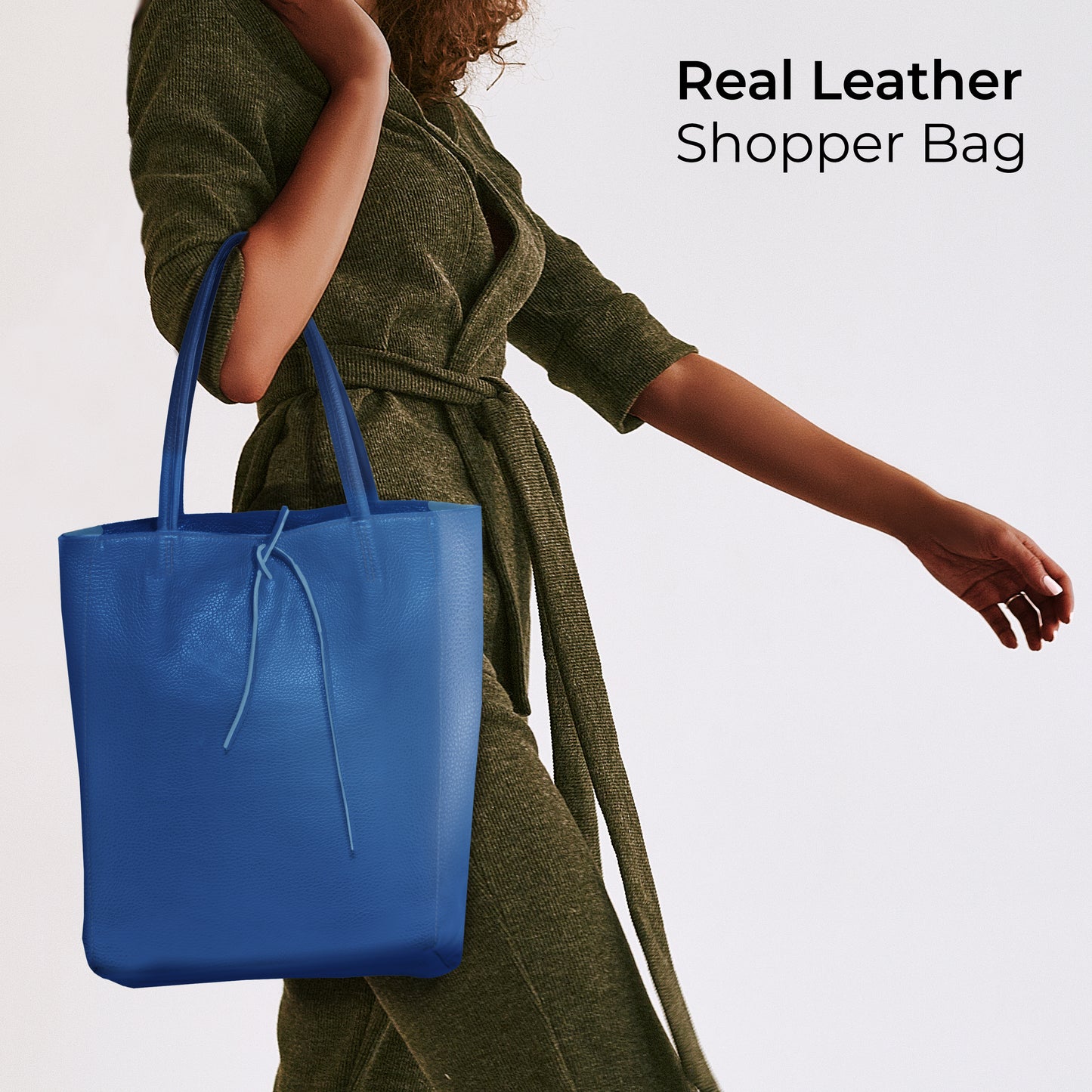Calf Leather Tote Bag 201718