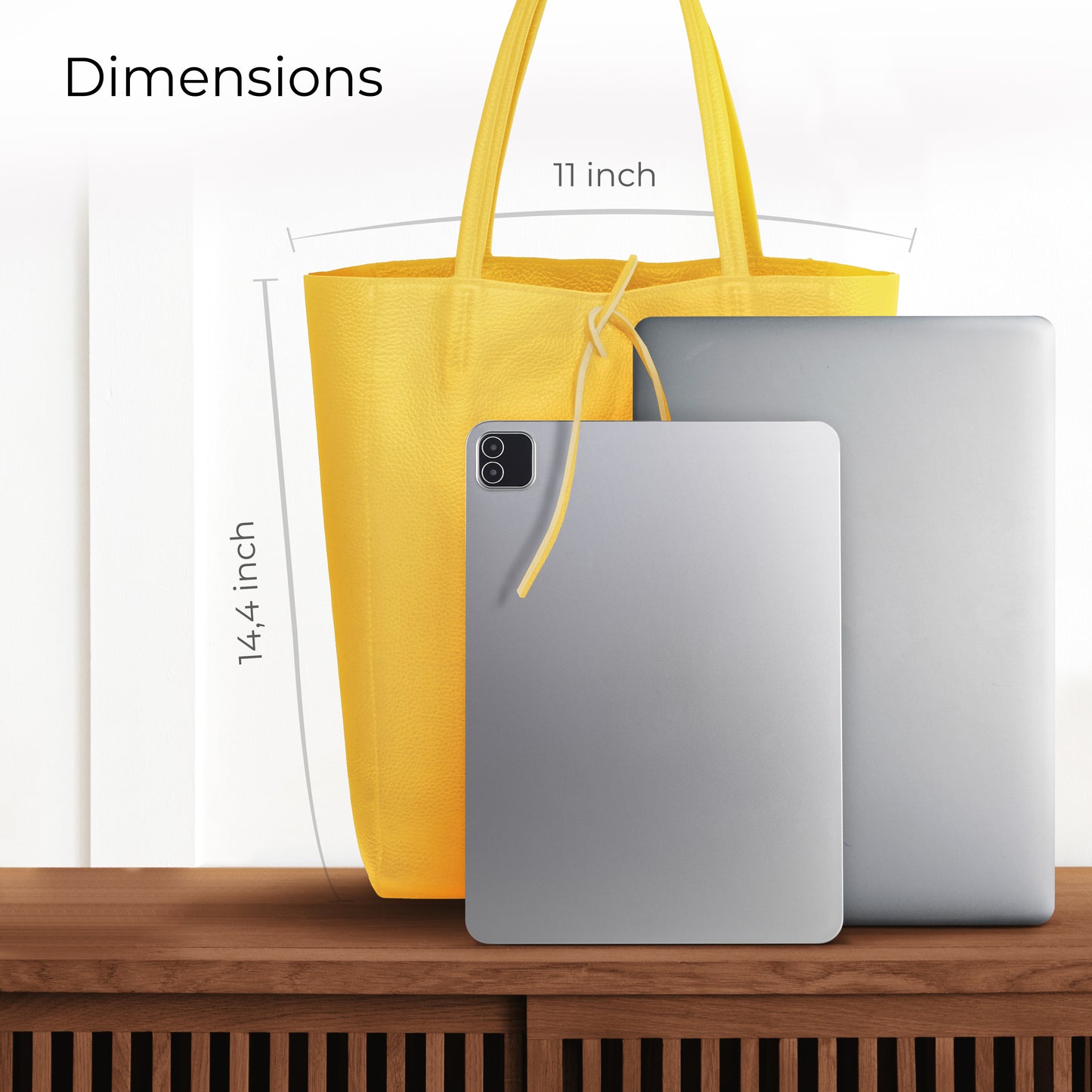 Calf Leather Tote Bag 201718