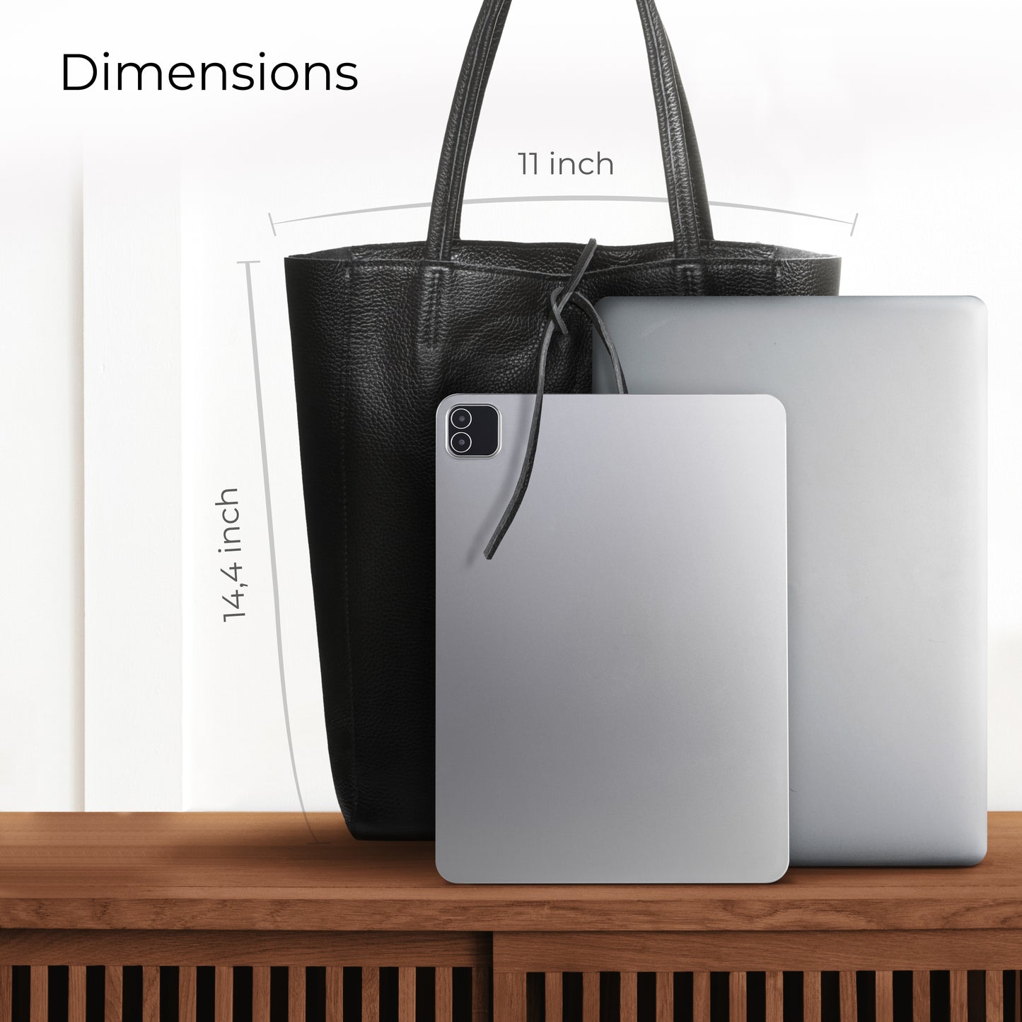 Calf Leather Tote Bag 201718