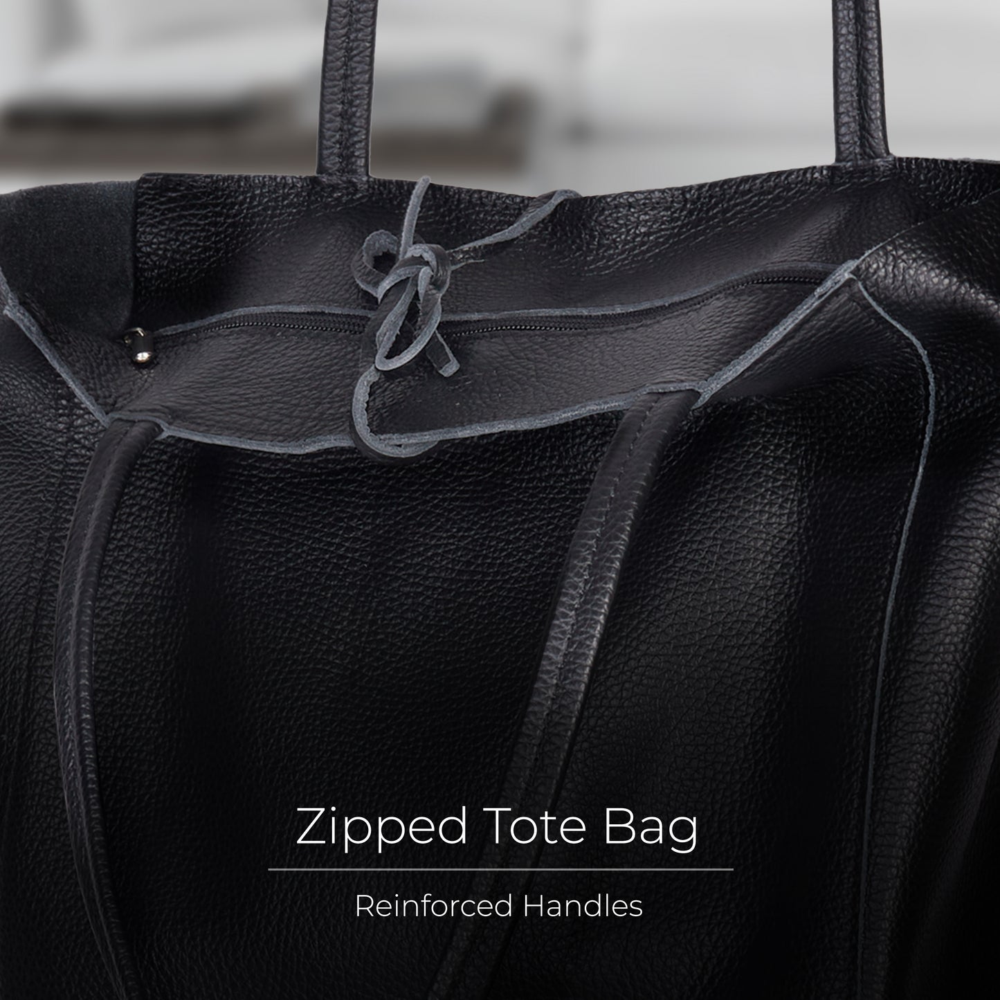 Calf Leather Tote Bag 201718