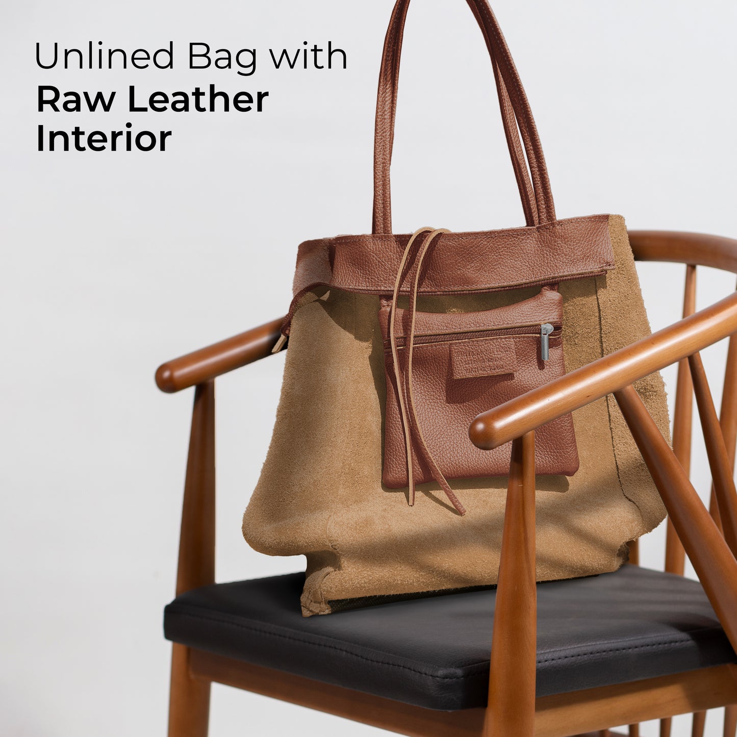 Calf Leather Tote Bag 201718