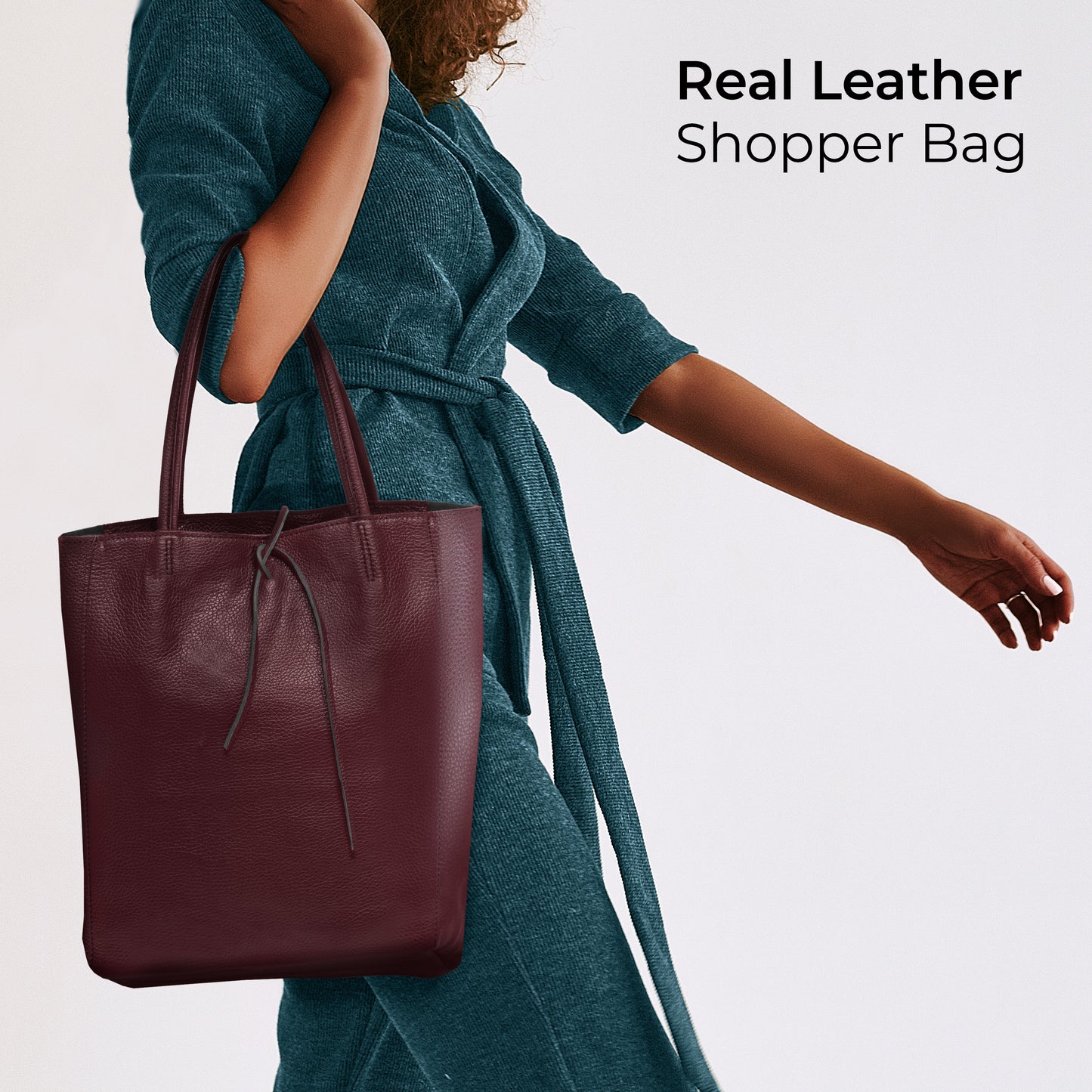 Calf Leather Tote Bag 201718
