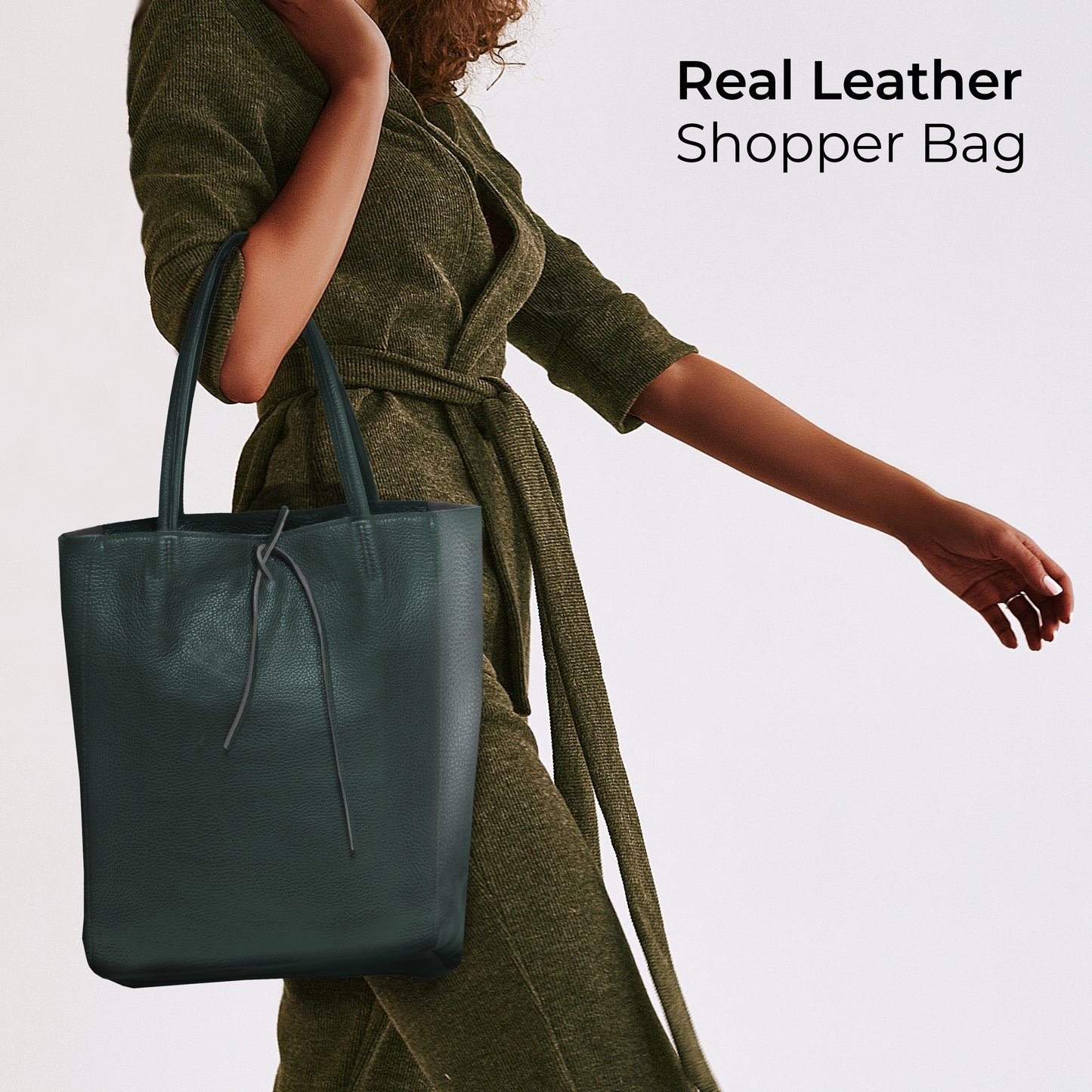 Calf Leather Tote Bag 201718