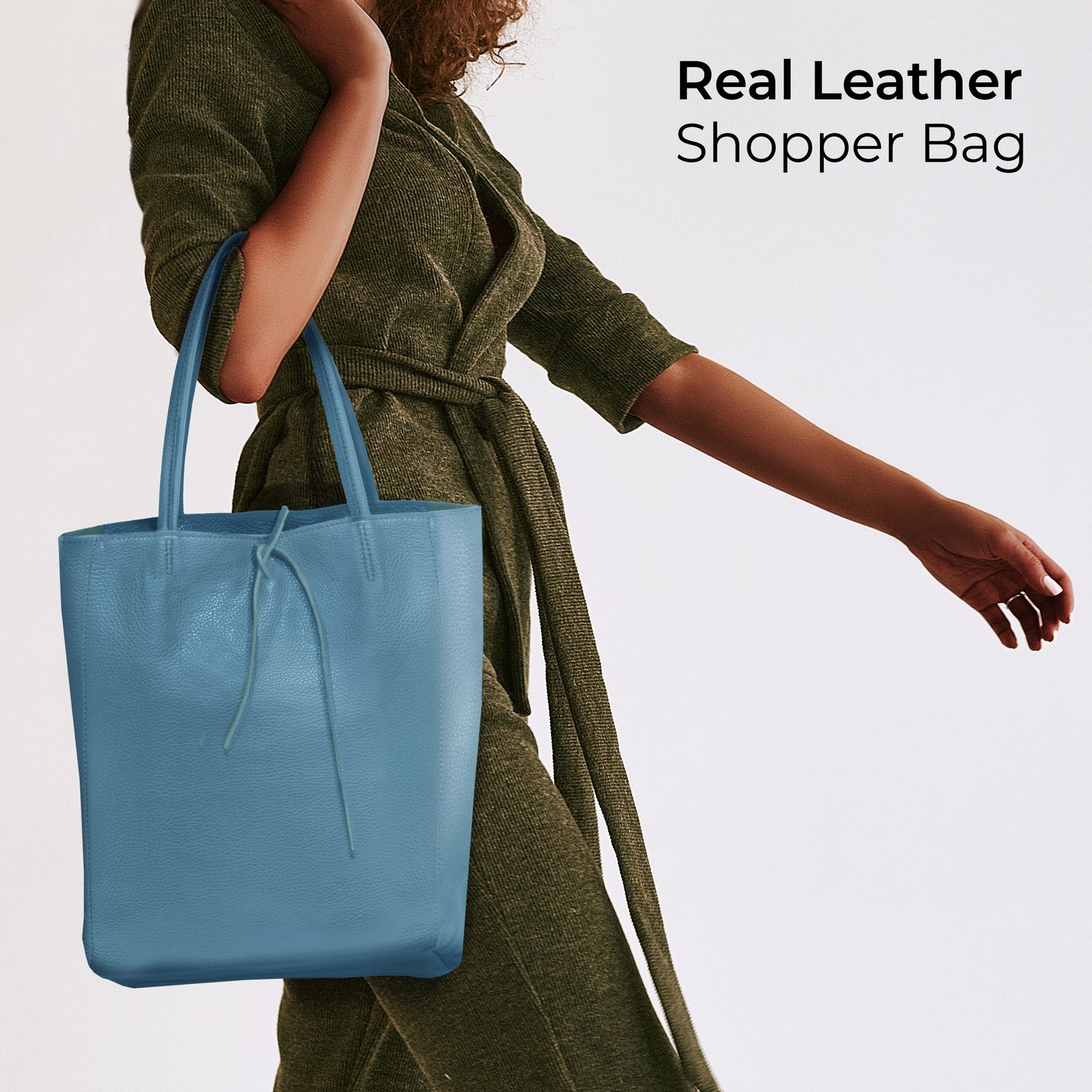 Calf Leather Tote Bag 201718