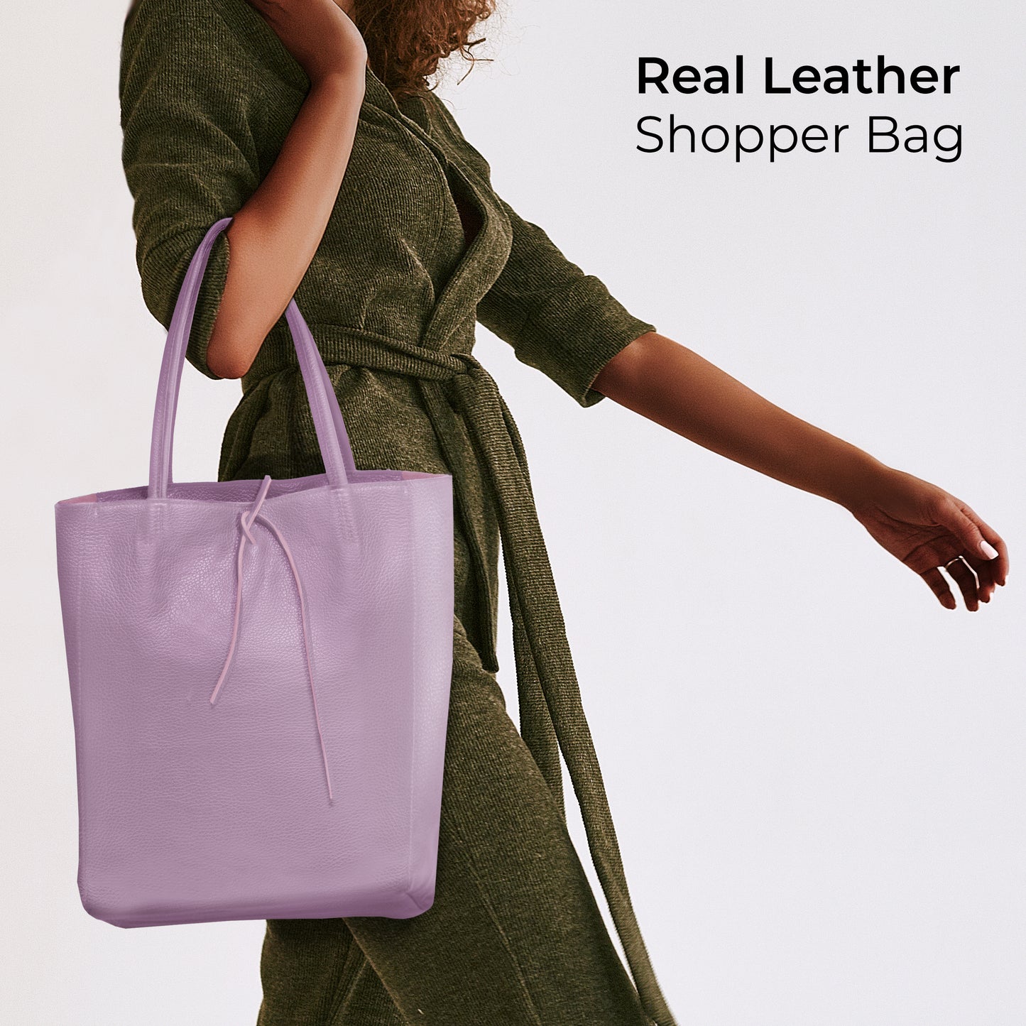 Calf Leather Tote Bag 201718