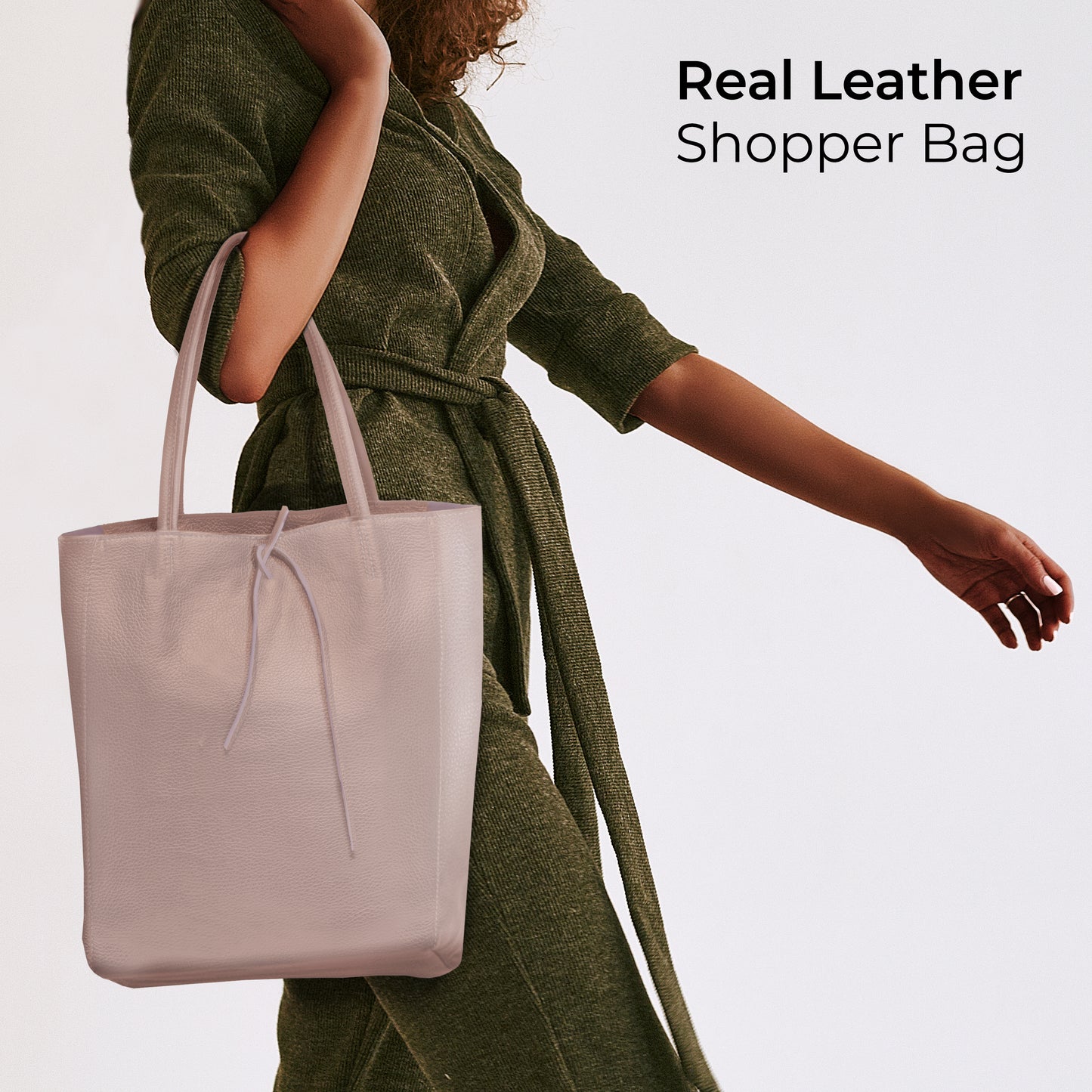 Calf Leather Tote Bag 201718