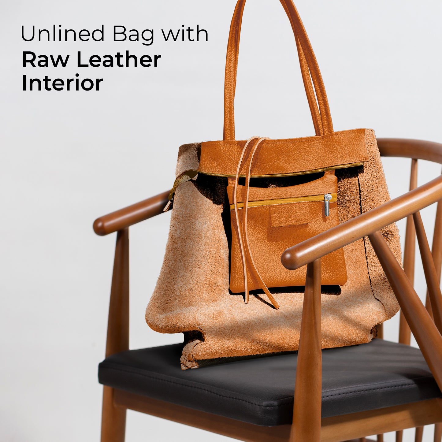 Calf Leather Tote Bag 201718