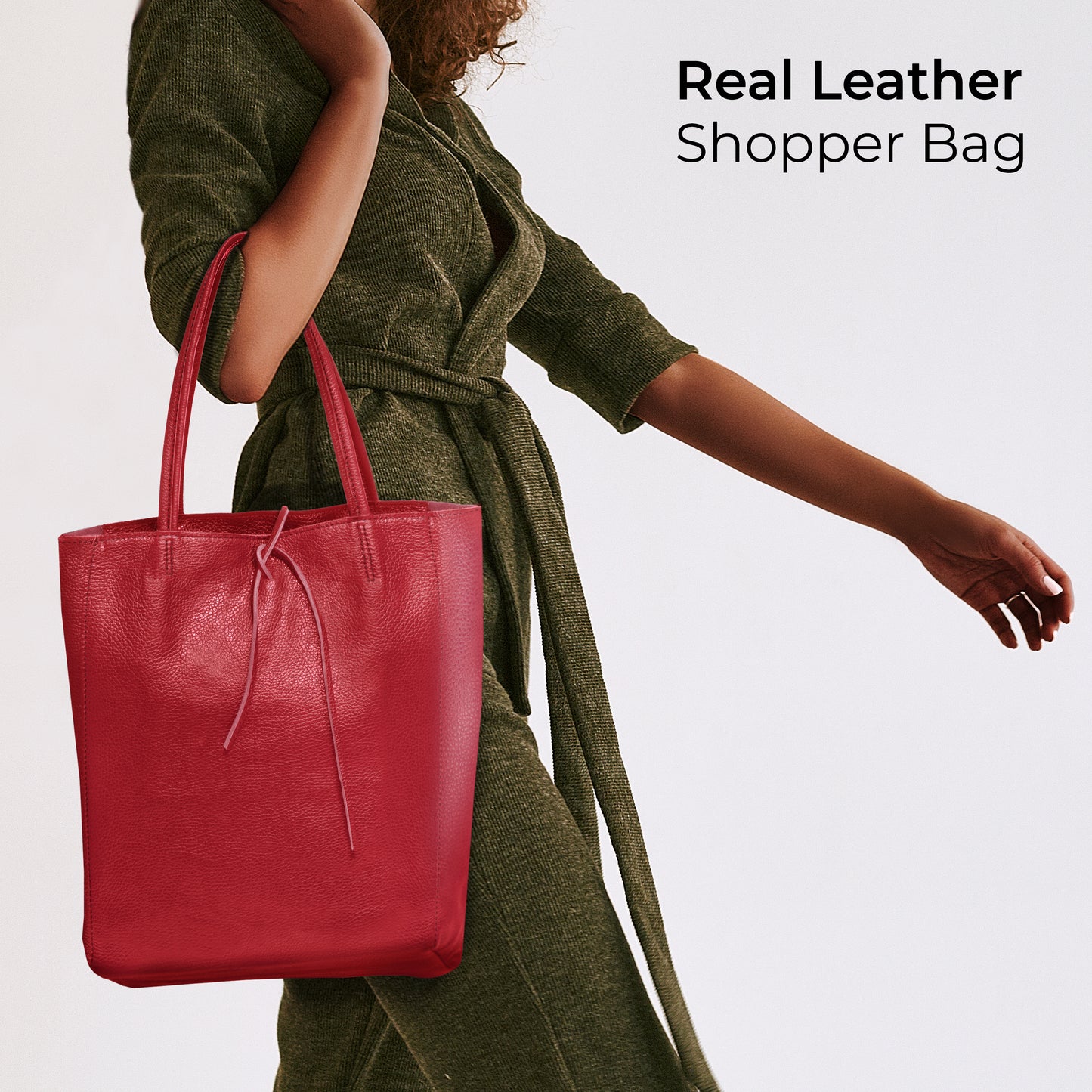 Calf Leather Tote Bag 201718