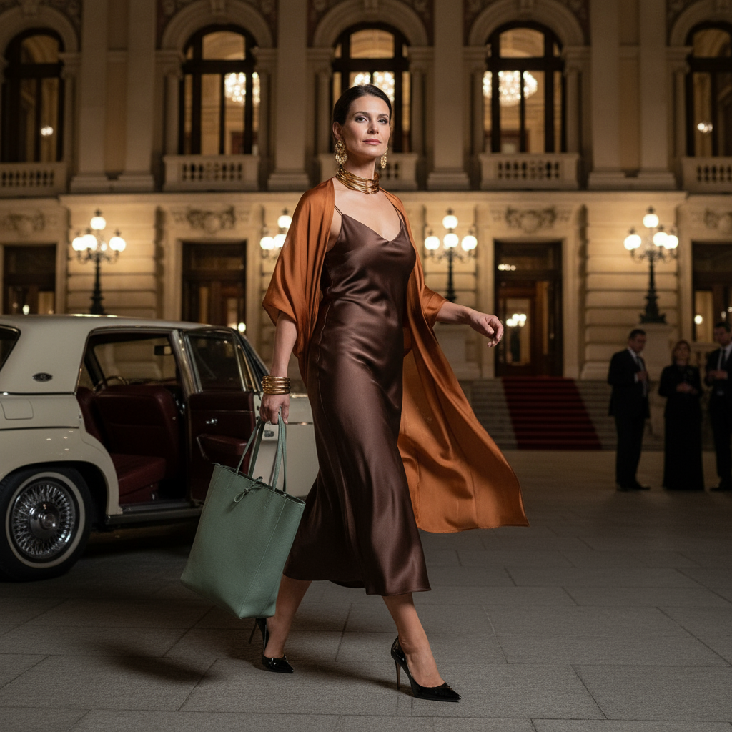 Calf Leather Tote Bag 201718