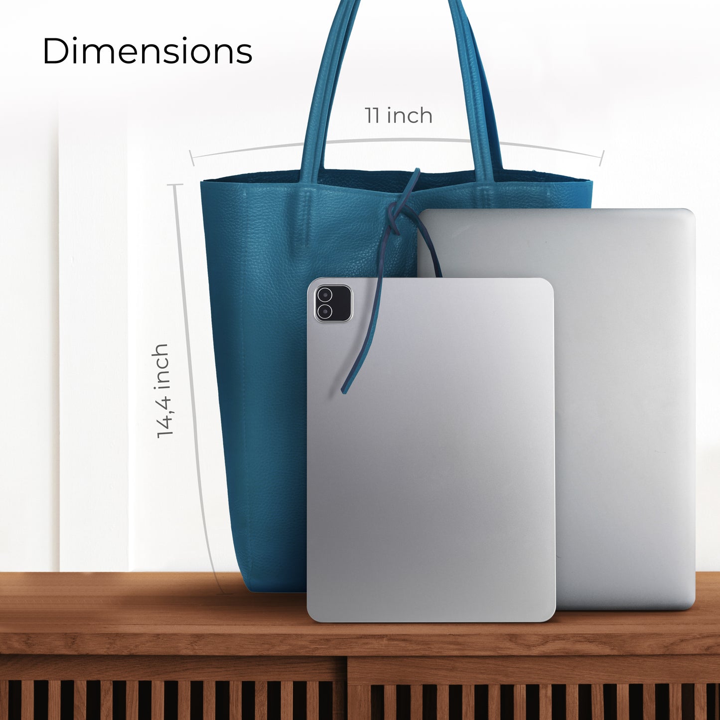 Calf Leather Tote Bag 201718