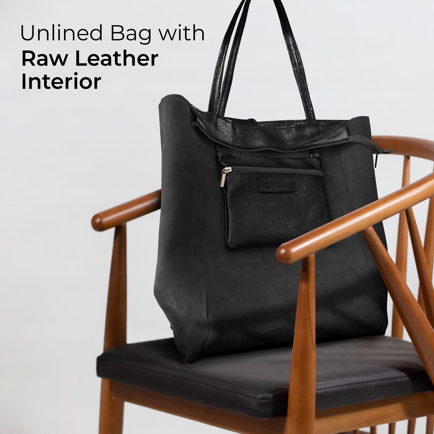 Metallic Suede Leather Tote Bag 201718