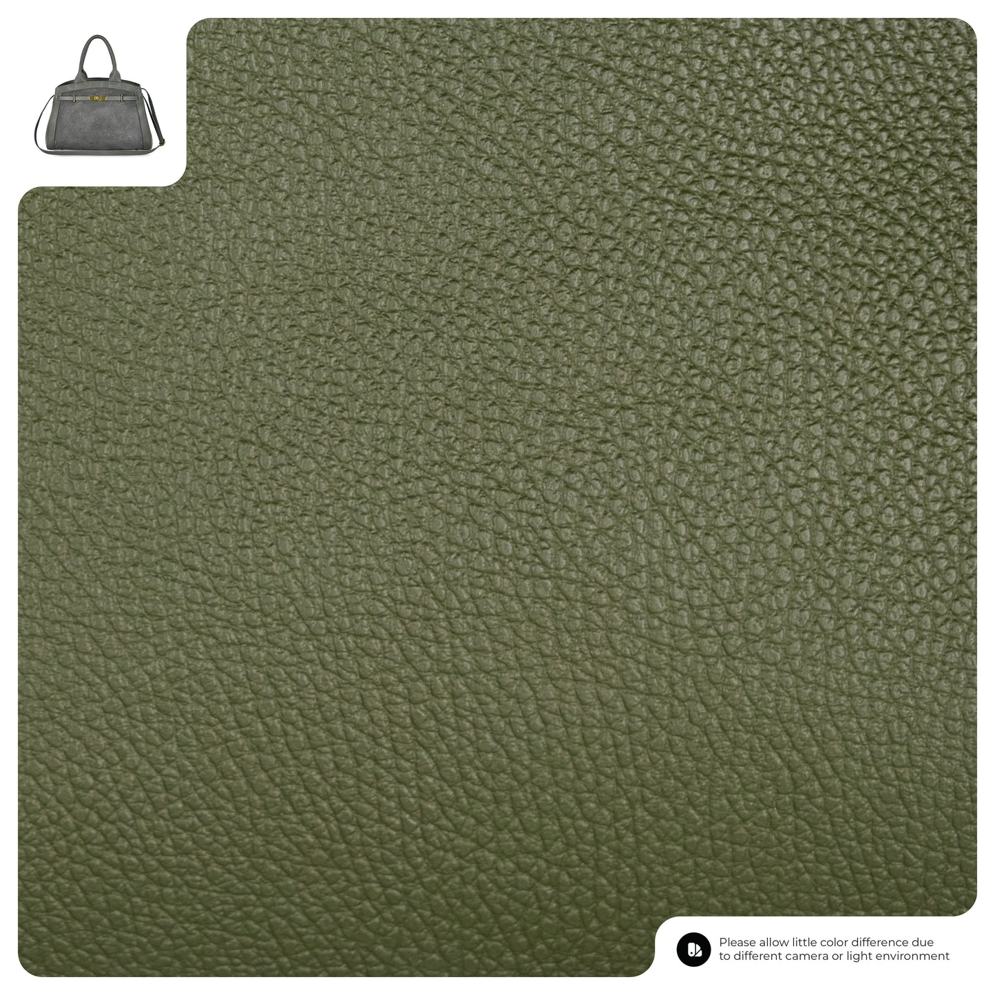 Calf & Suede Leather Top-Handle Bag 333155