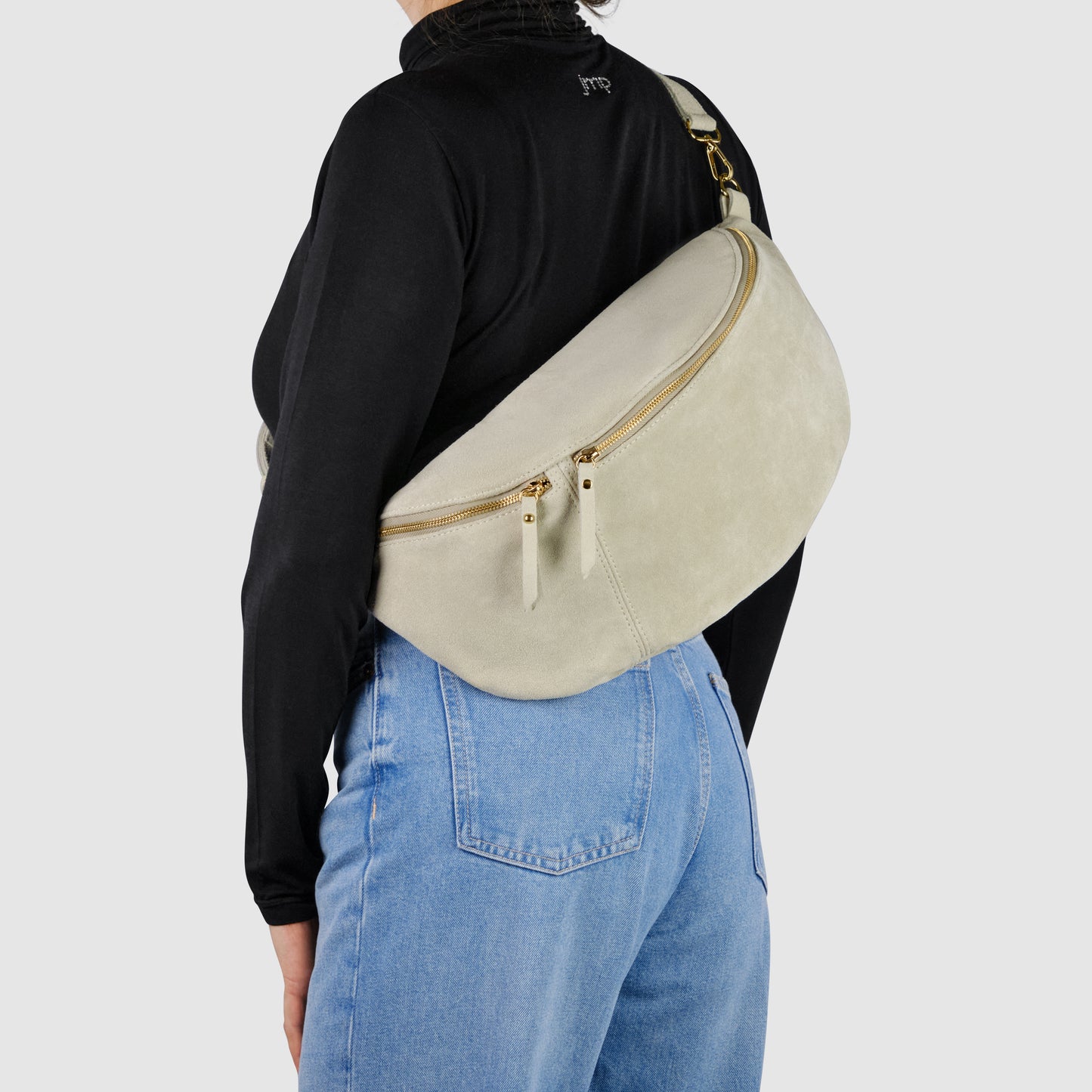 Suede Leather Crossbody Bag 211955