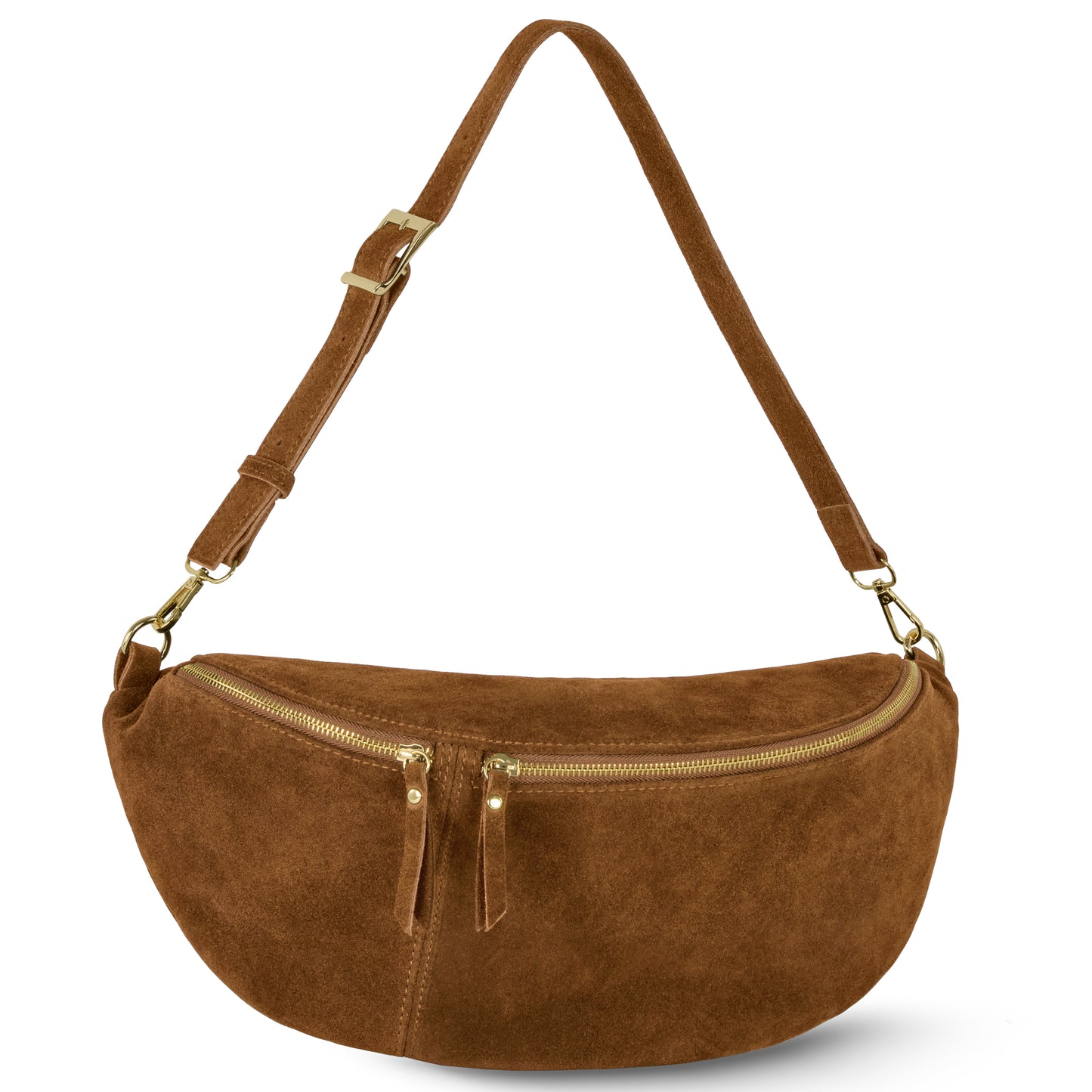 Suede Leather Crossbody Bag 211955