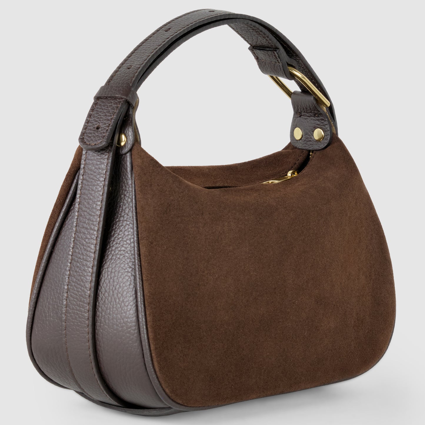 Suede Leather Crossbody Bag 242265