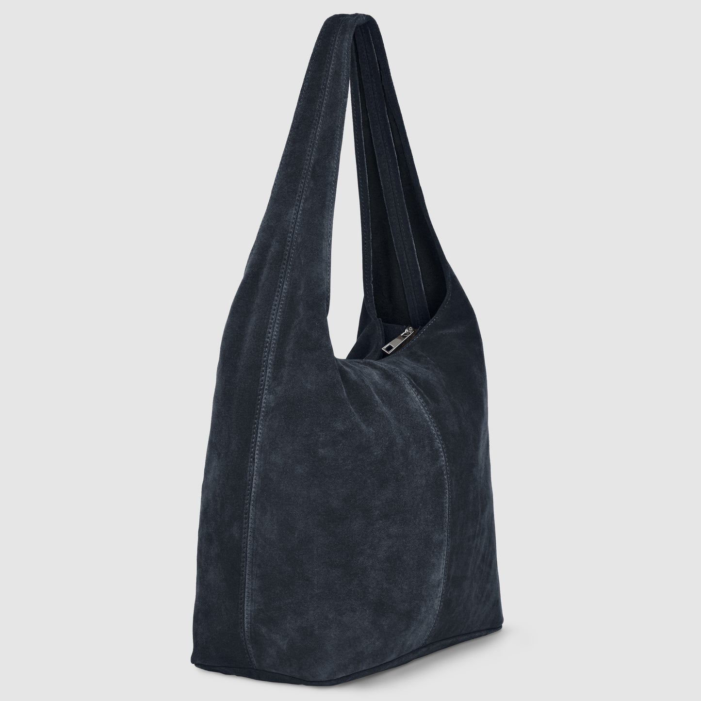 Suede Leather Hobo Bag 011943