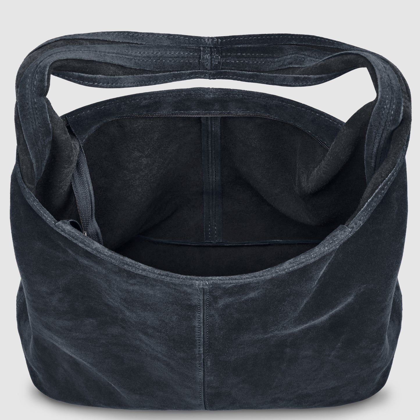 Suede Leather Hobo Bag 011943