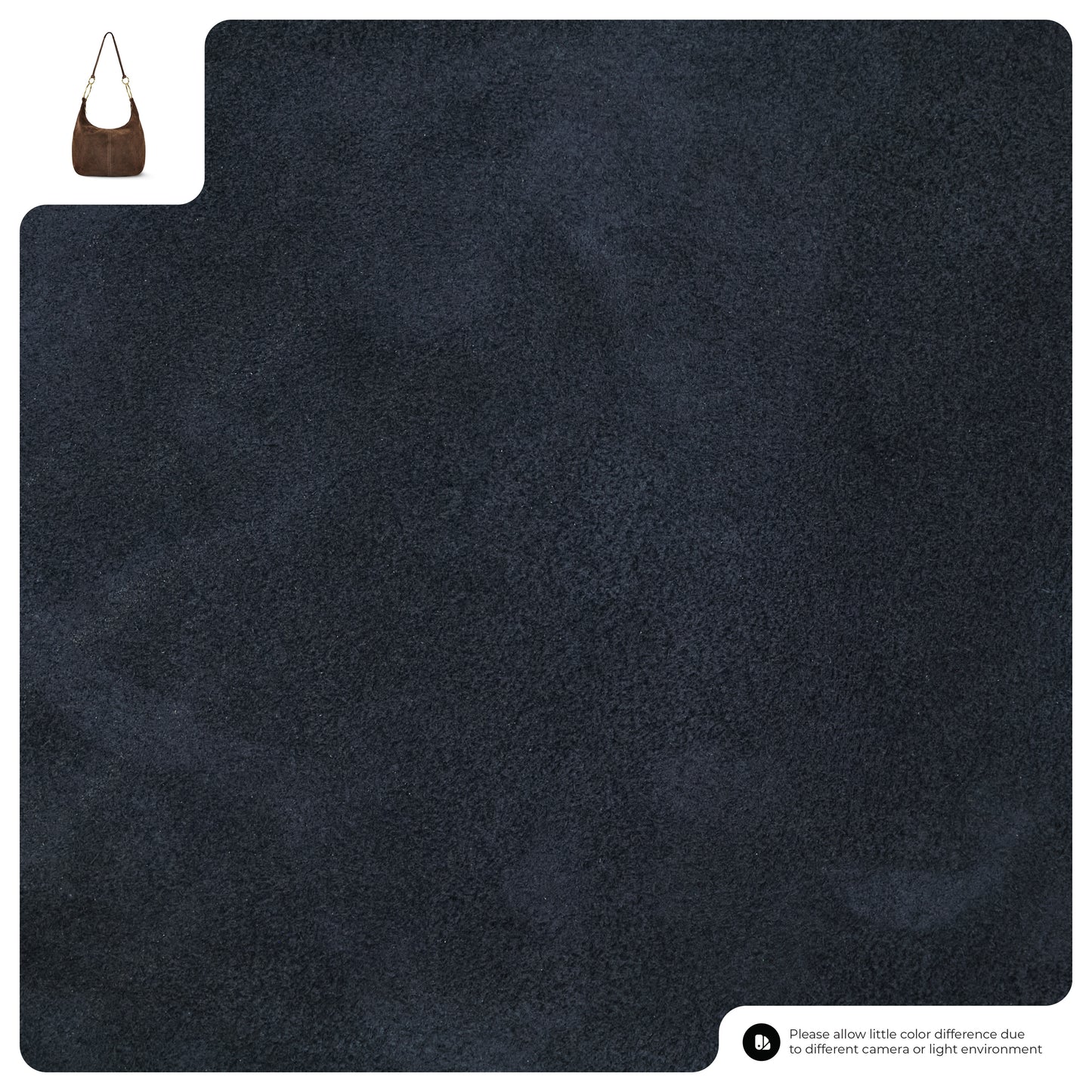 Suede Leather Hobo Bag 272510
