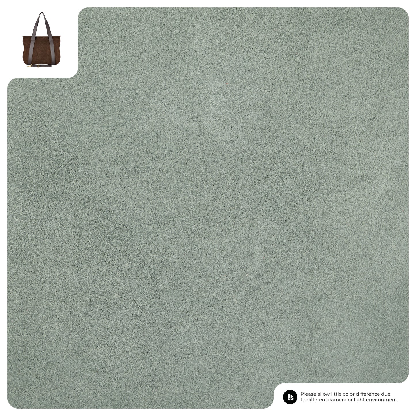Suede Leather Satchel Bag 282613