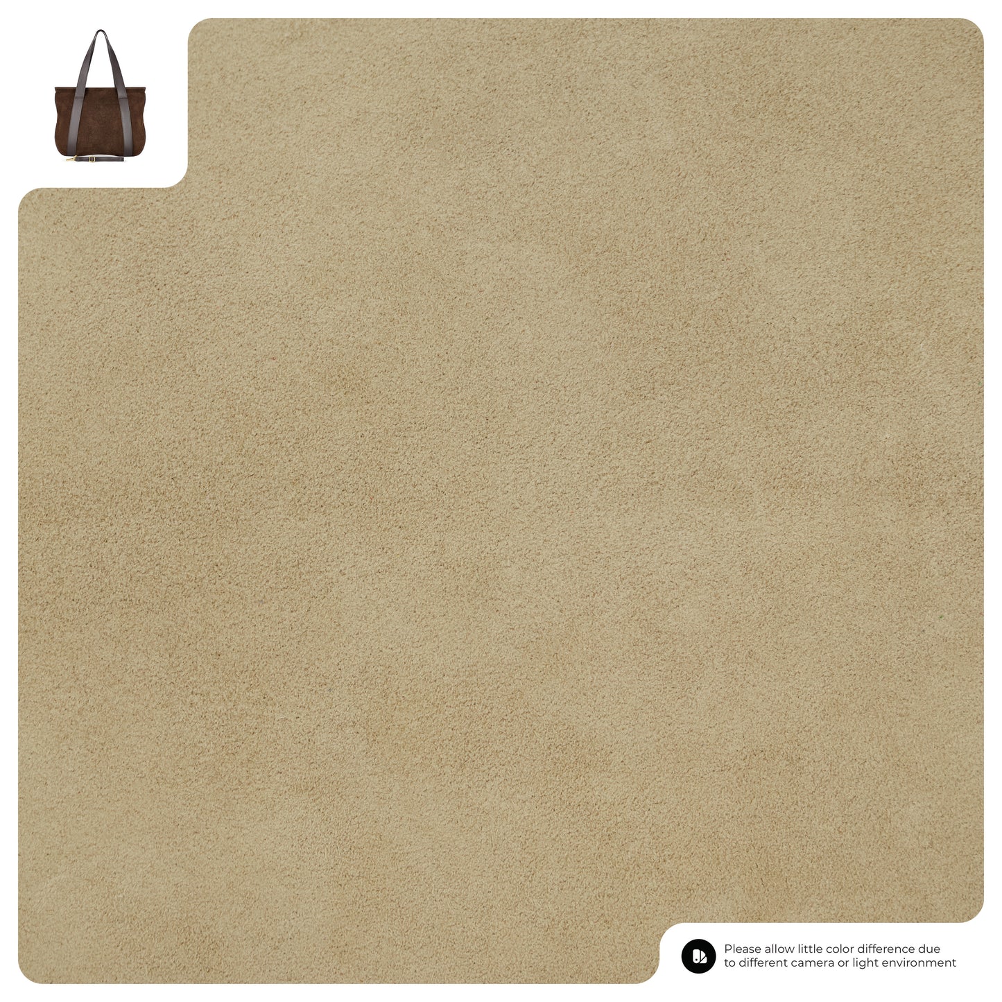 Suede Leather Satchel Bag 282613