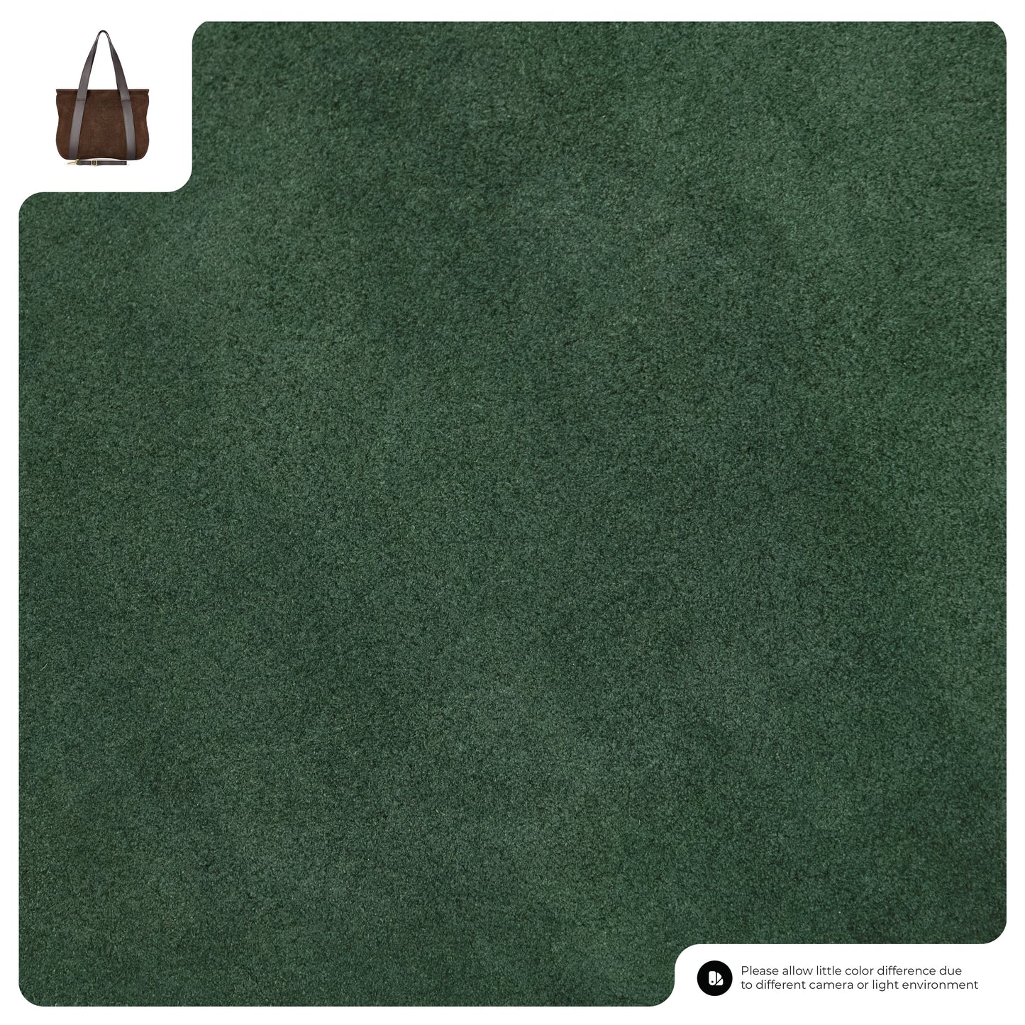 Suede Leather Satchel Bag 282613