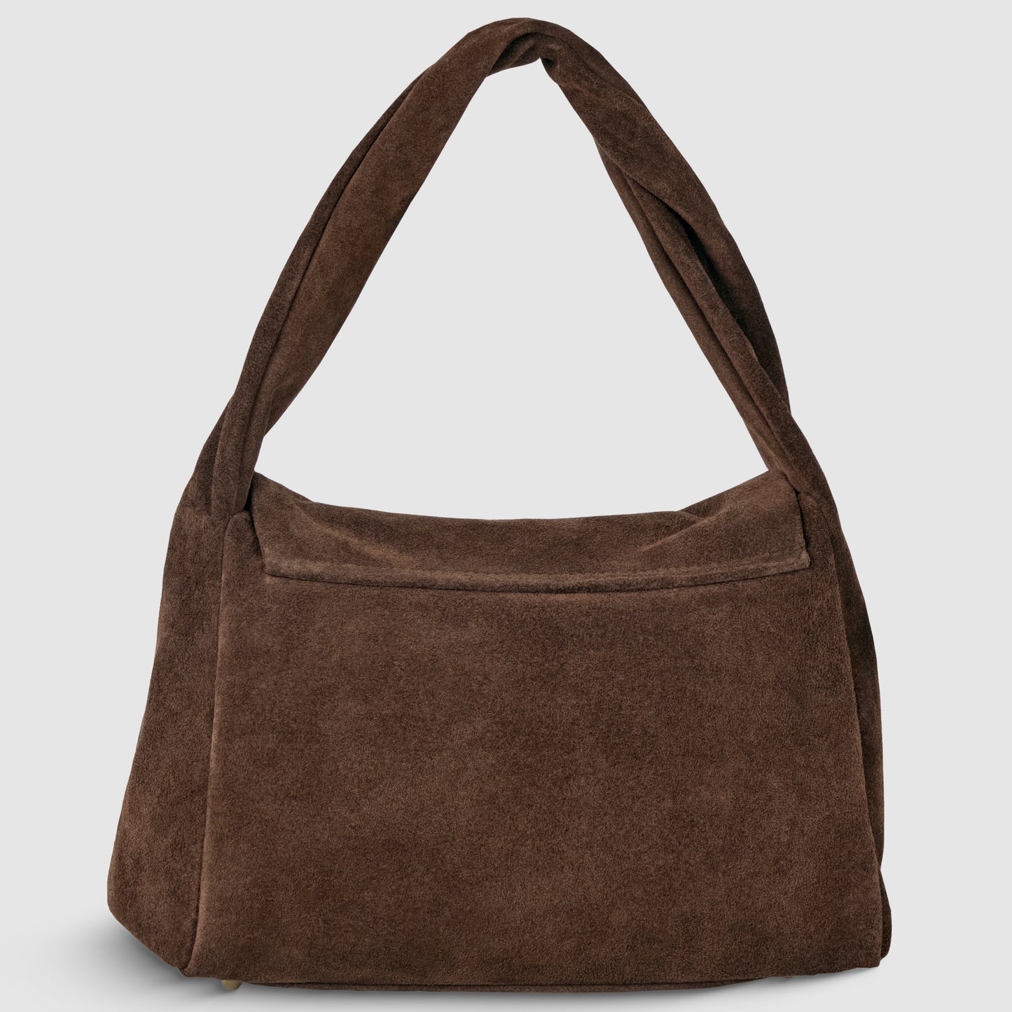 Suede Leather Top-Handle Bag 262495