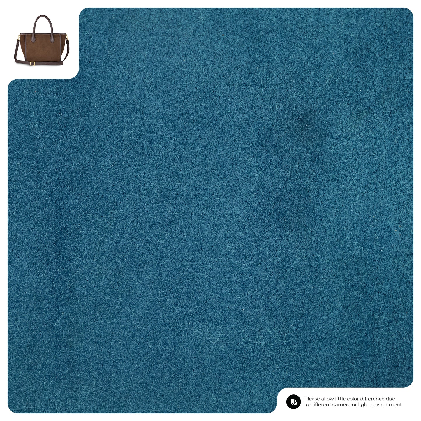 Suede Leather Top-Handle Bag 292711