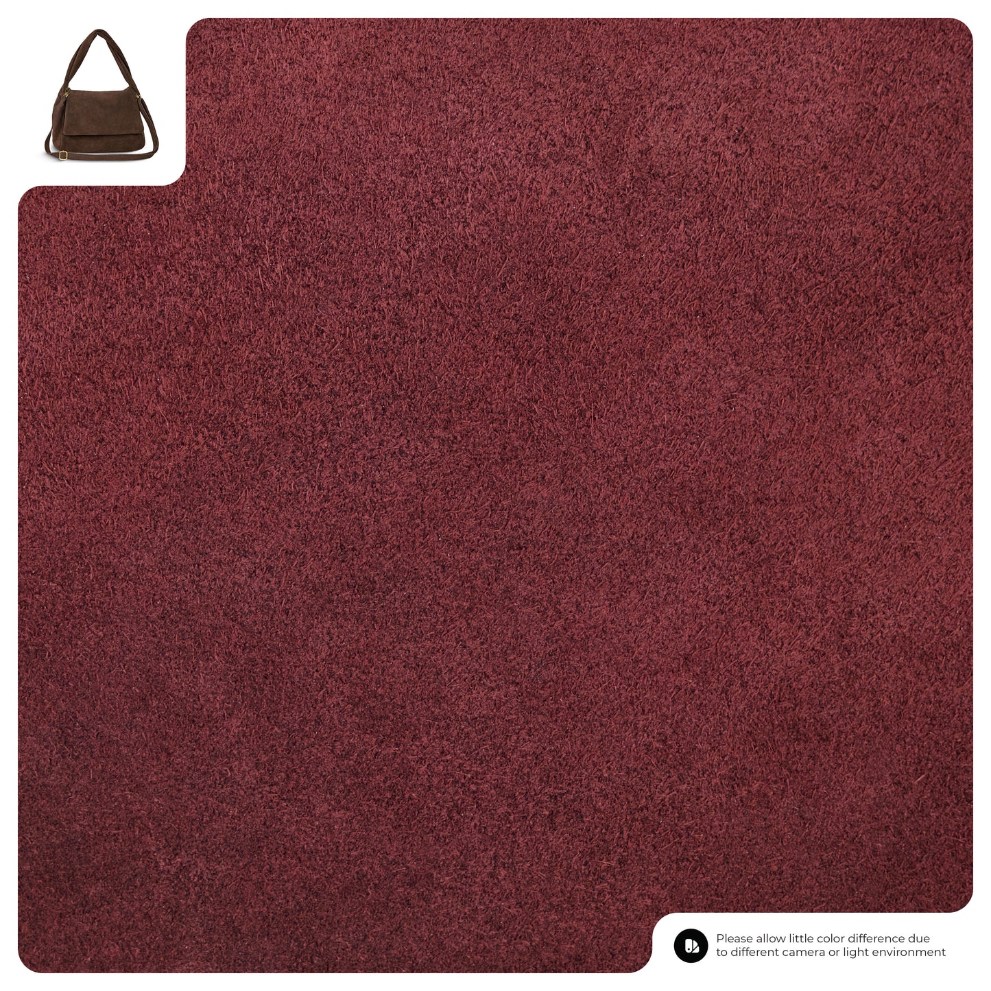 Suede Leather Top-Handle Bag 262495