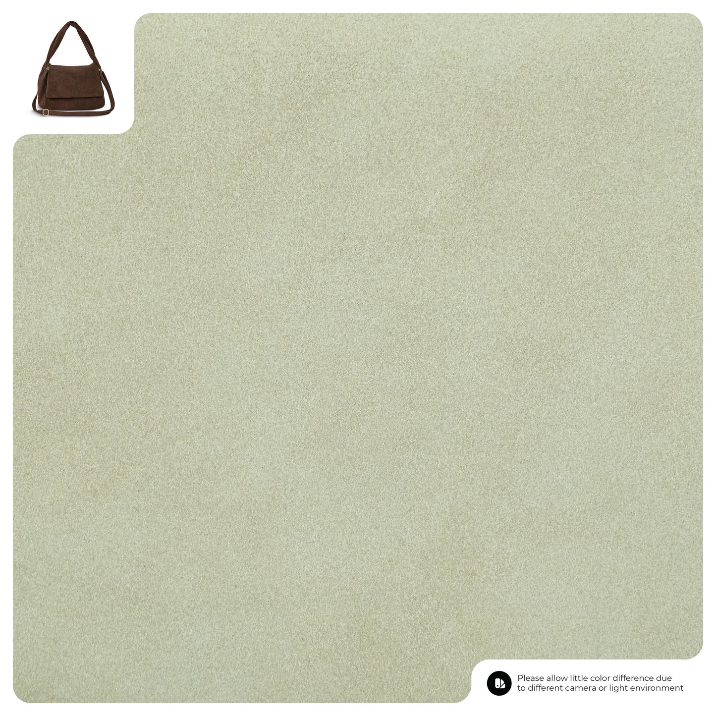 Suede Leather Top-Handle Bag 262495