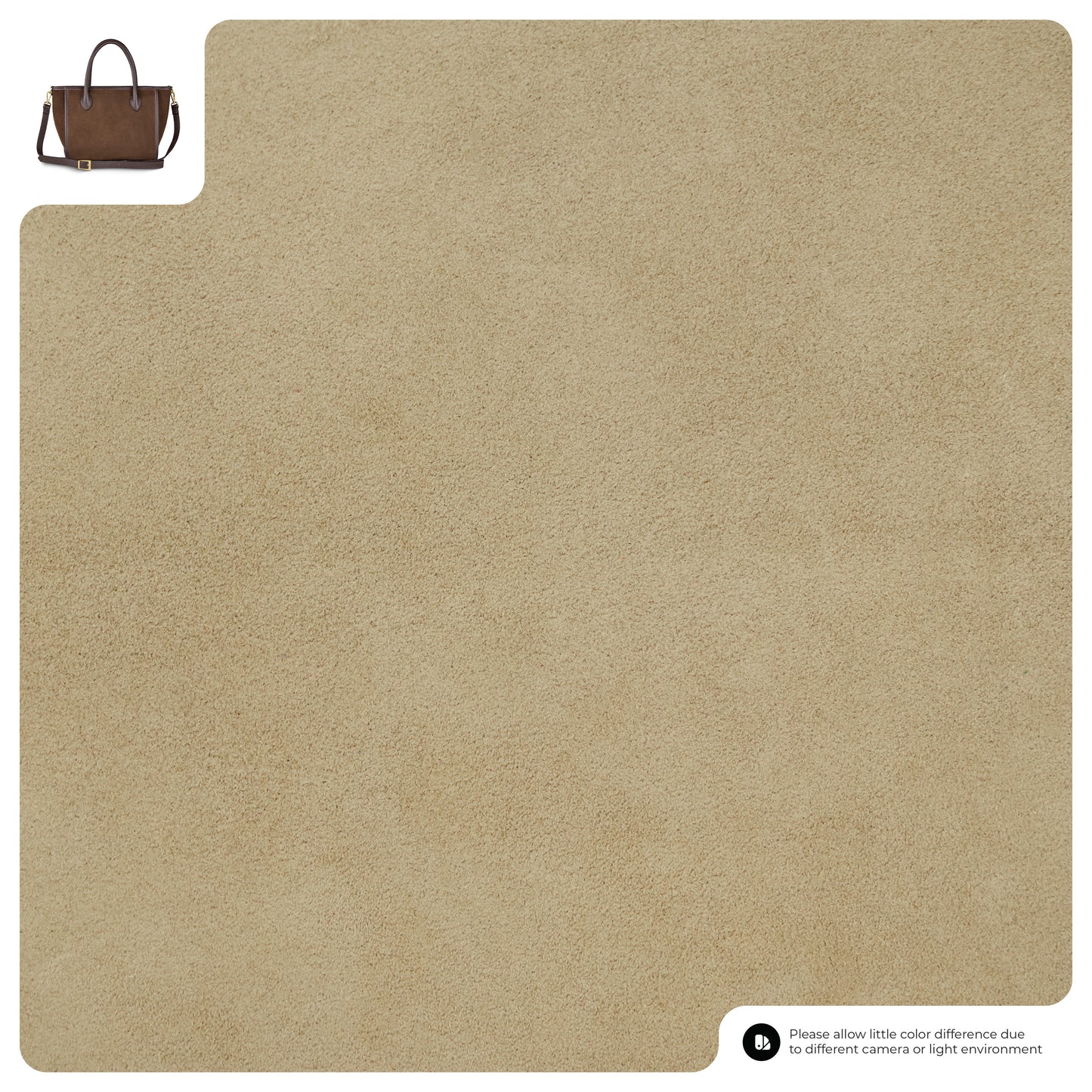 Suede Leather Top-Handle Bag 292711