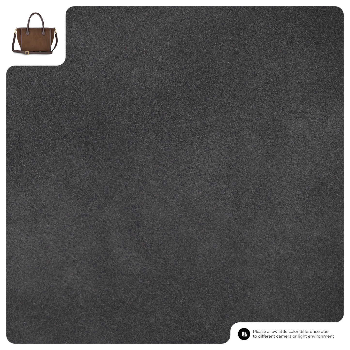 Suede Leather Top-Handle Bag 292711