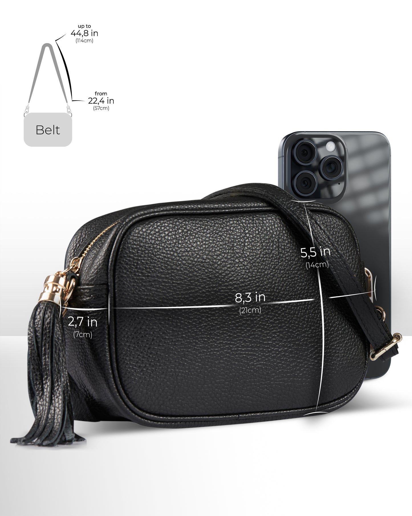 TAKEASY Crossbody Bag Black 4745010292767