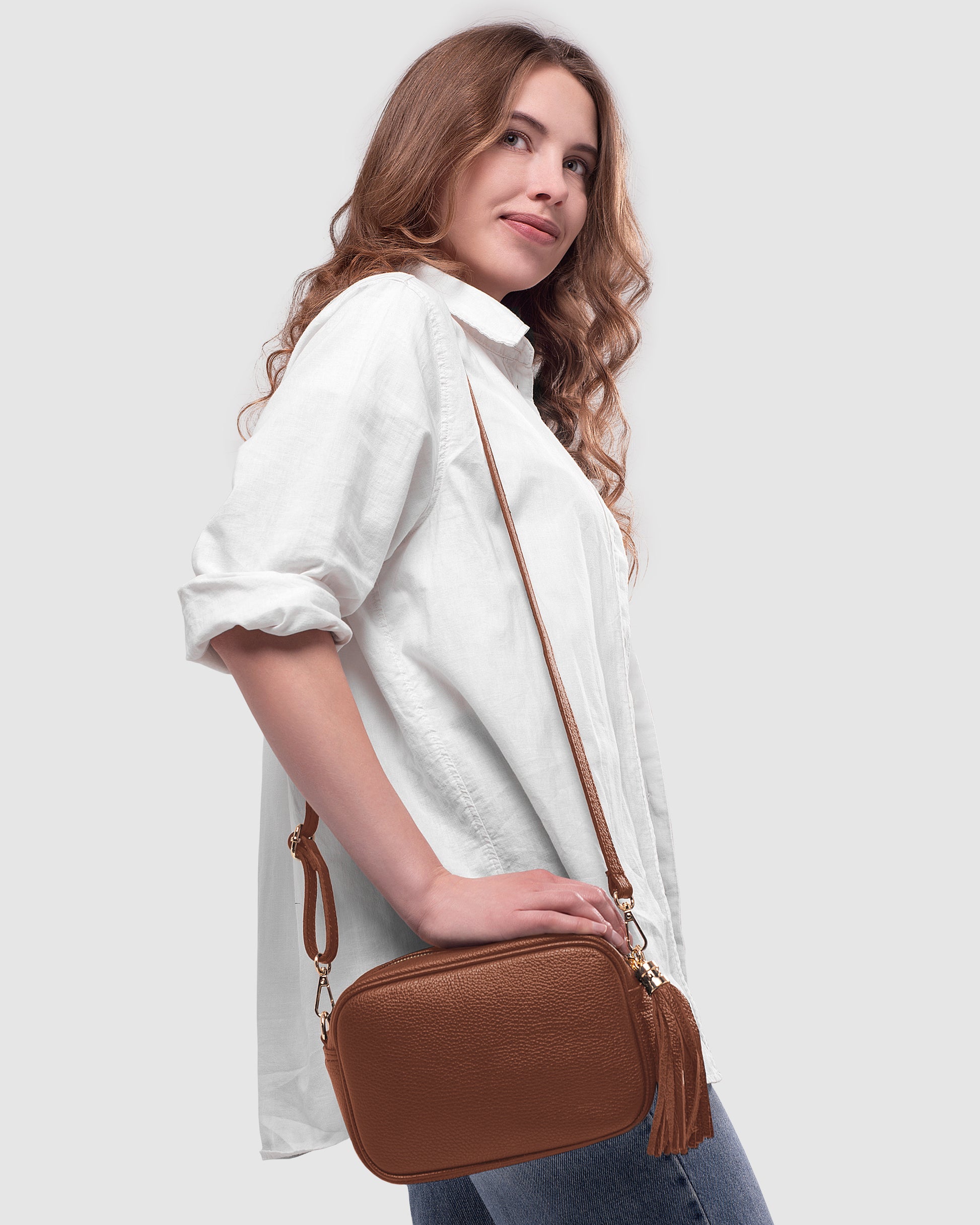 TAKEASY Crossbody Bag Camel 4745010292774