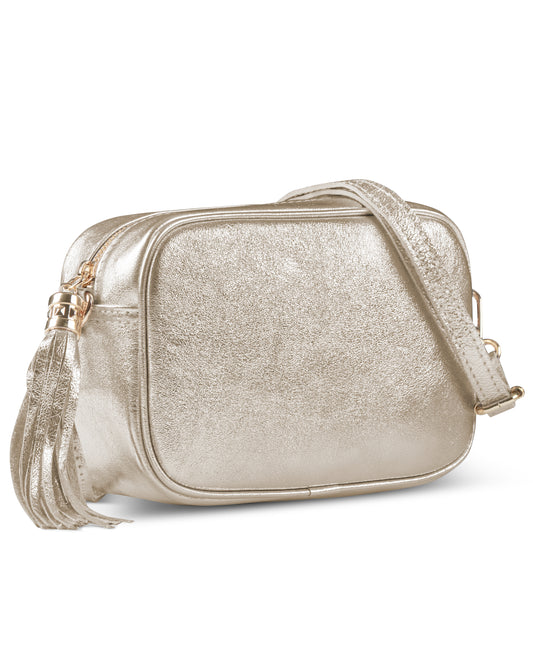 TAKEASY Crossbody Bag Metallic Platinum 4745010292842