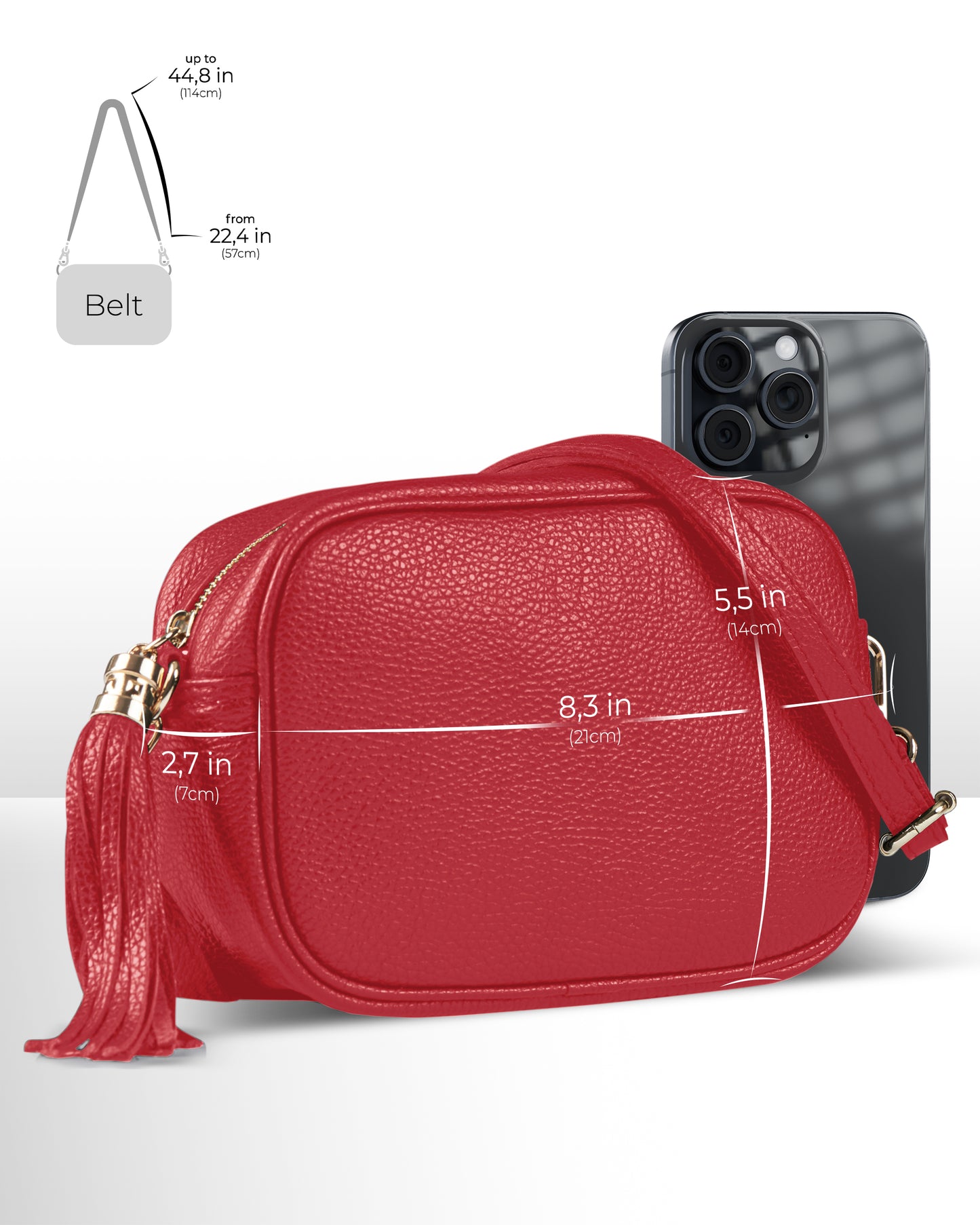 TAKEASY Crossbody Bag Red 4745010292811