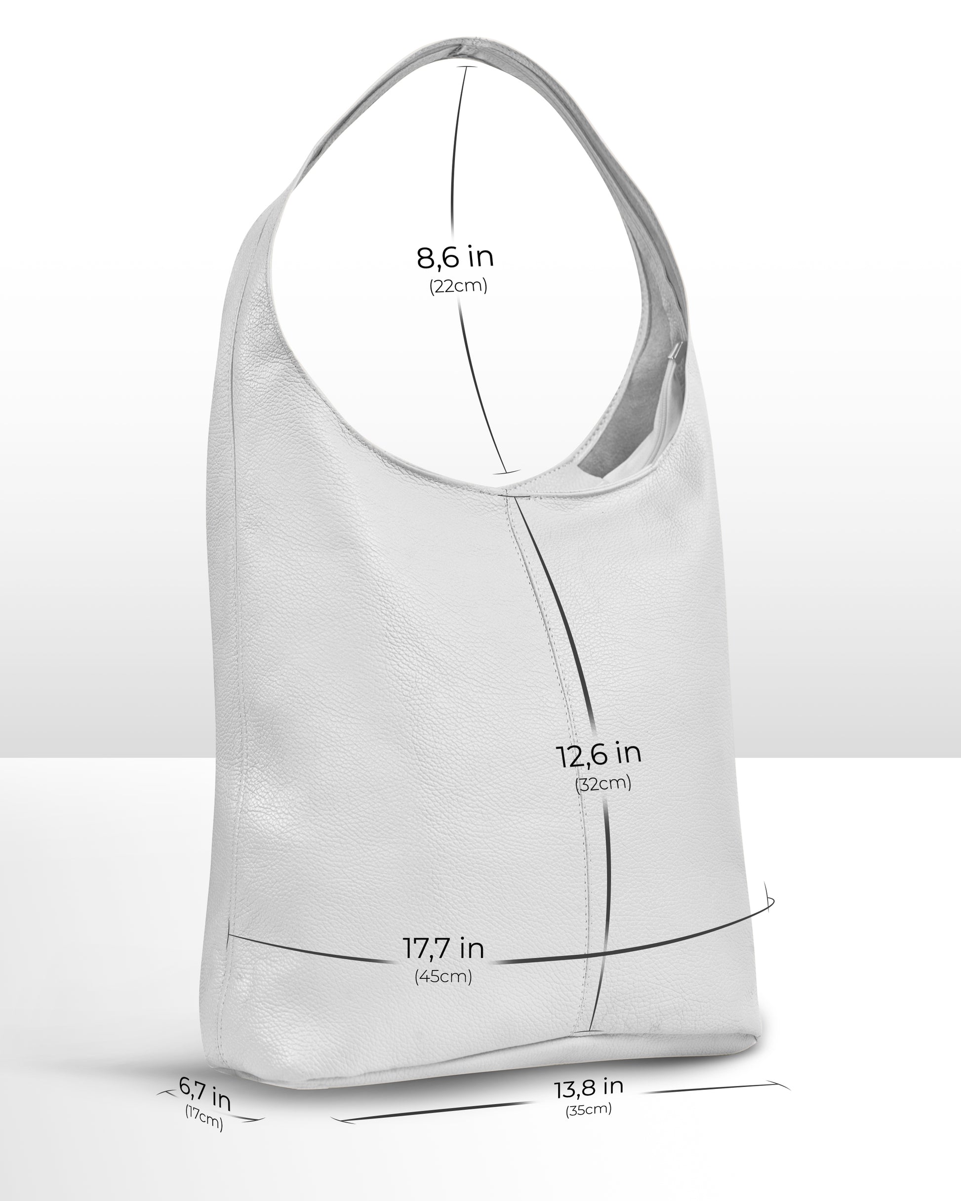 TAKEASY Hobo Bag White 4745010292927